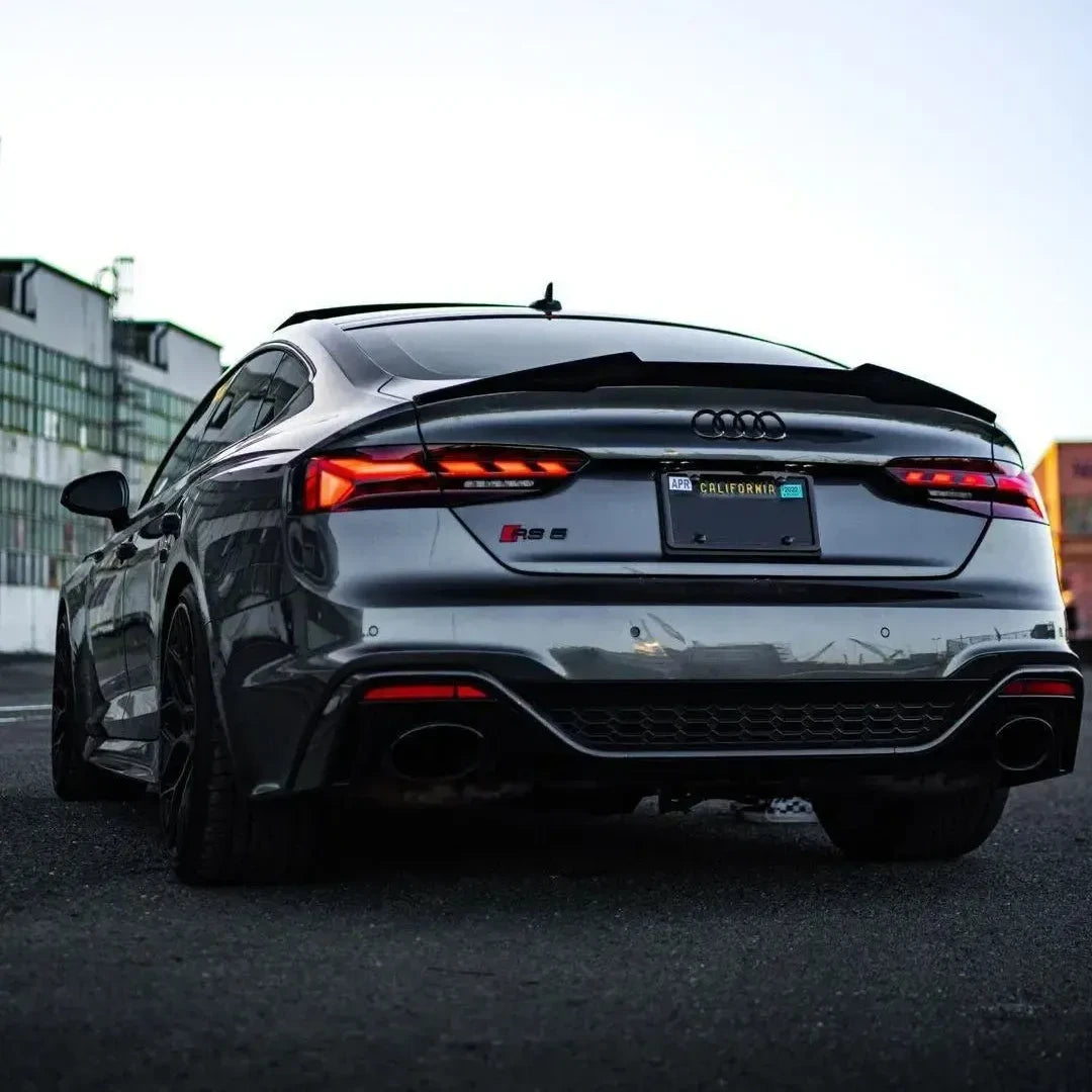 M4 Style Carbon Fiber Trunk Spoiler - Audi RS5/S5/A5 B9/B9.5