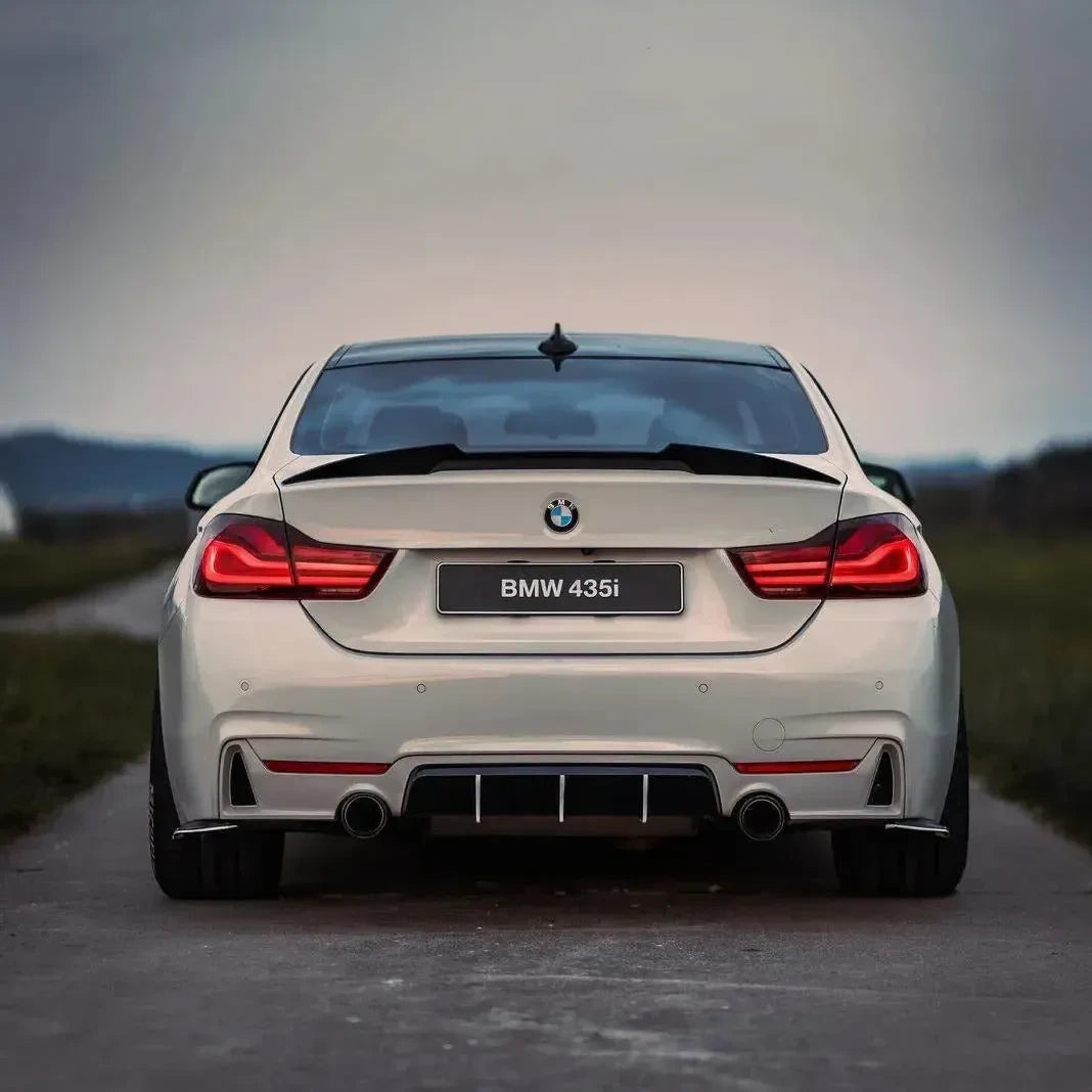 M4 Style Carbon Fiber Trunk Spoiler - BMW F32 / F33 / F36 4 Series