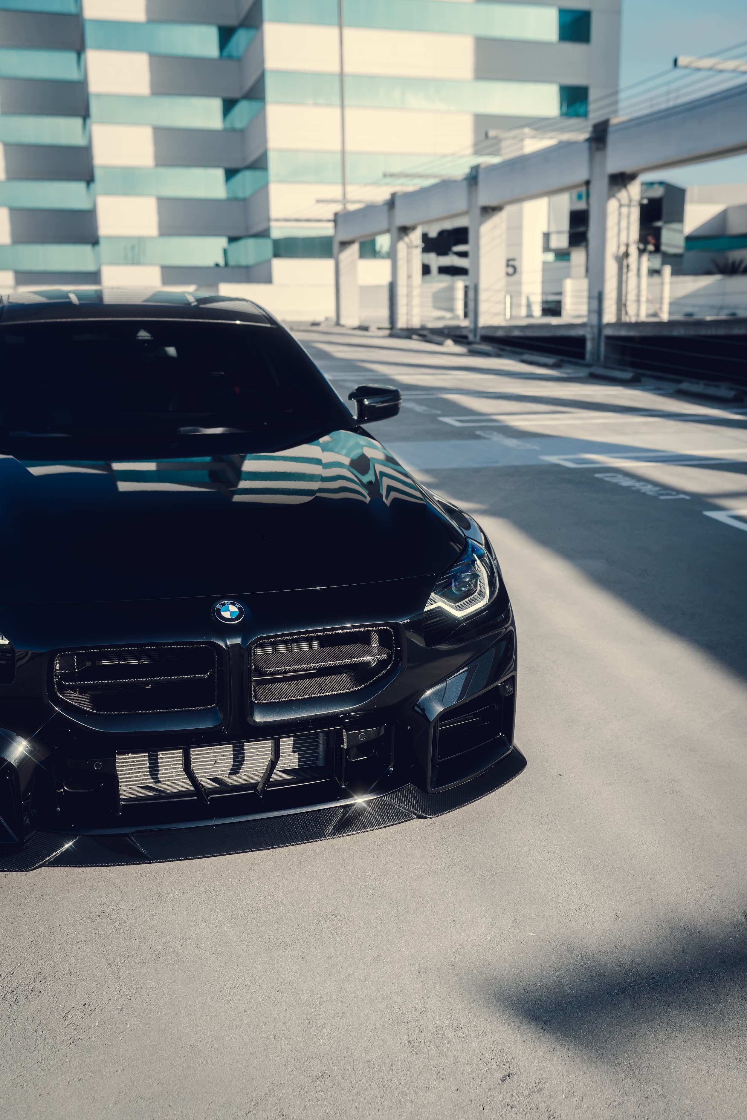 MHC Style Carbon Fiber Front Lip - BMW G87 M2