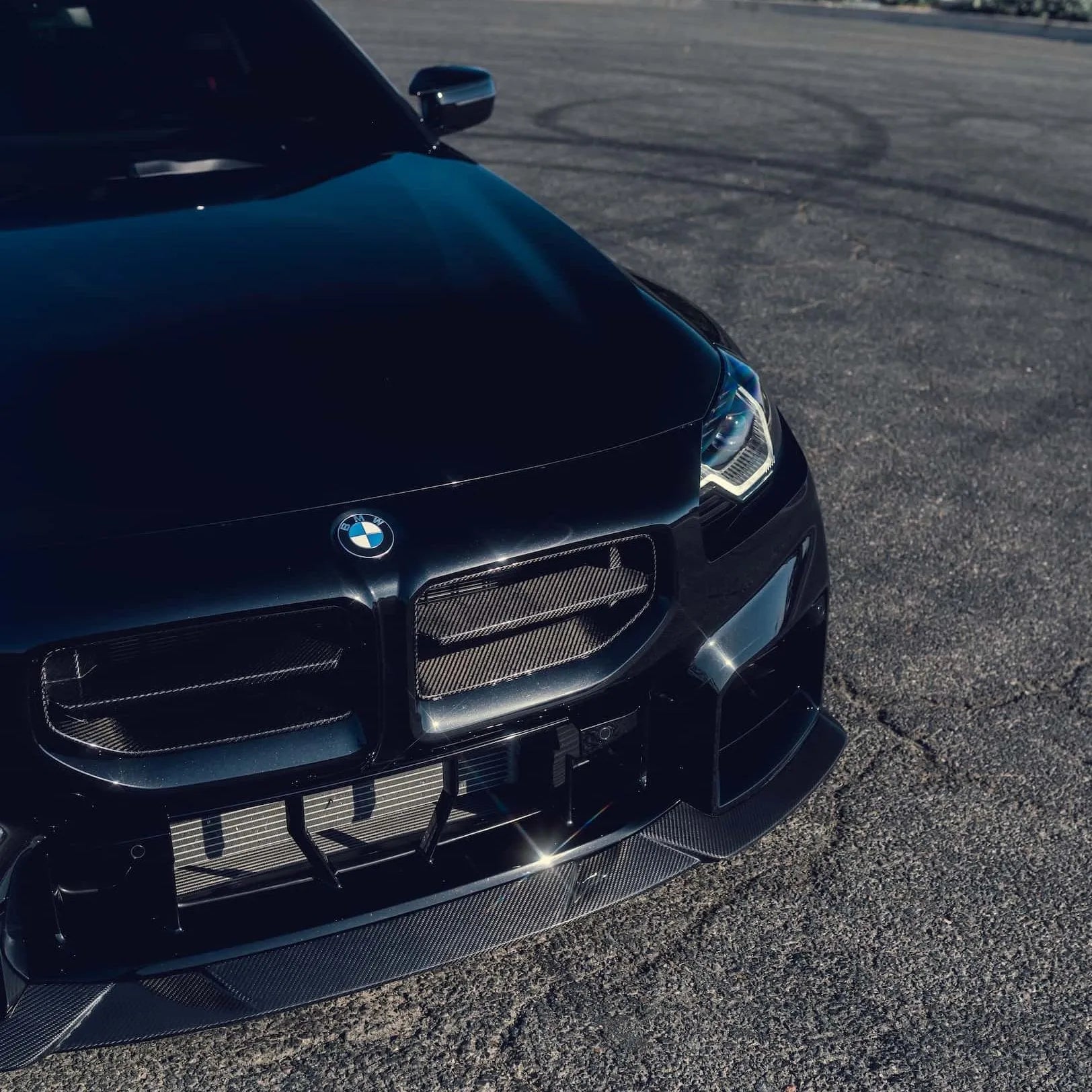 MHC Style Carbon Fiber Front Lip - BMW G87 M2