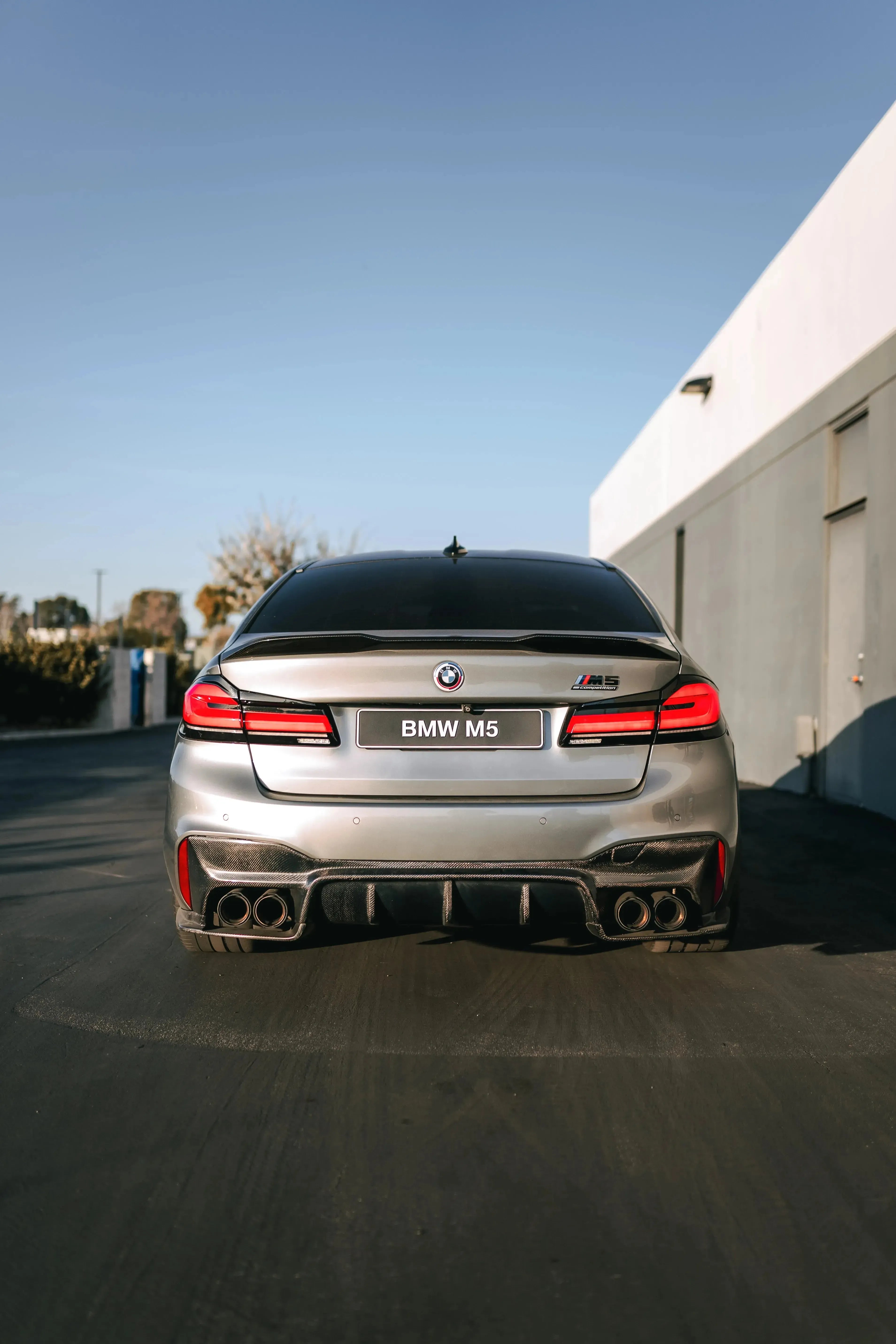 MP PRO V1 Style Carbon Fiber Trunk Spoiler - BMW F90 M5 & G30 5 Series
