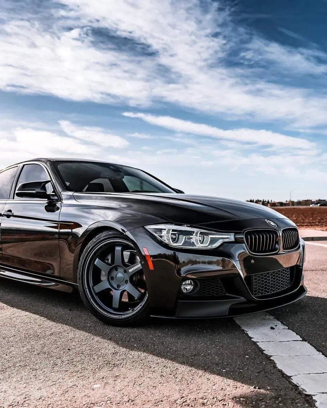 MP Style ABS Front Lip - BMW F30 3 Series