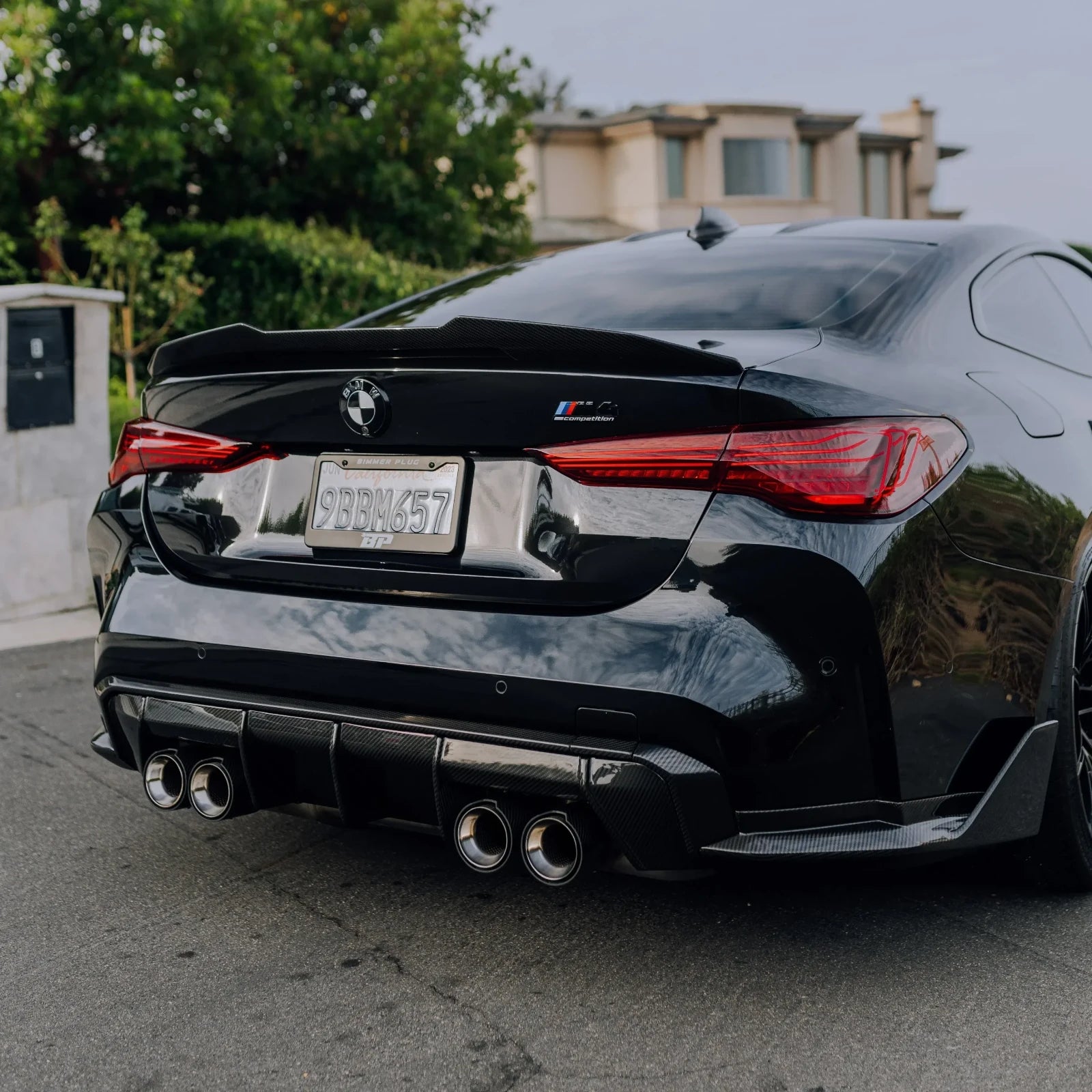 MP Style Carbon Fiber Exhaust Tip Set - BMW G80 M3, G82/G83 M4 & G87 M2