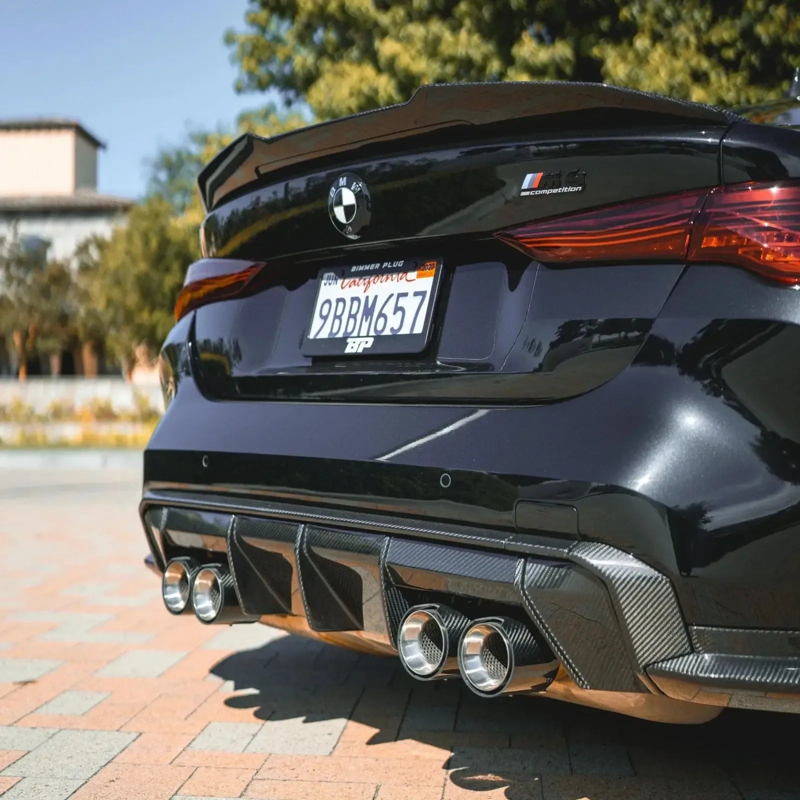 MP Style Carbon Fiber Exhaust Tip Set - BMW G80 M3, G82/G83 M4 & G87 M2