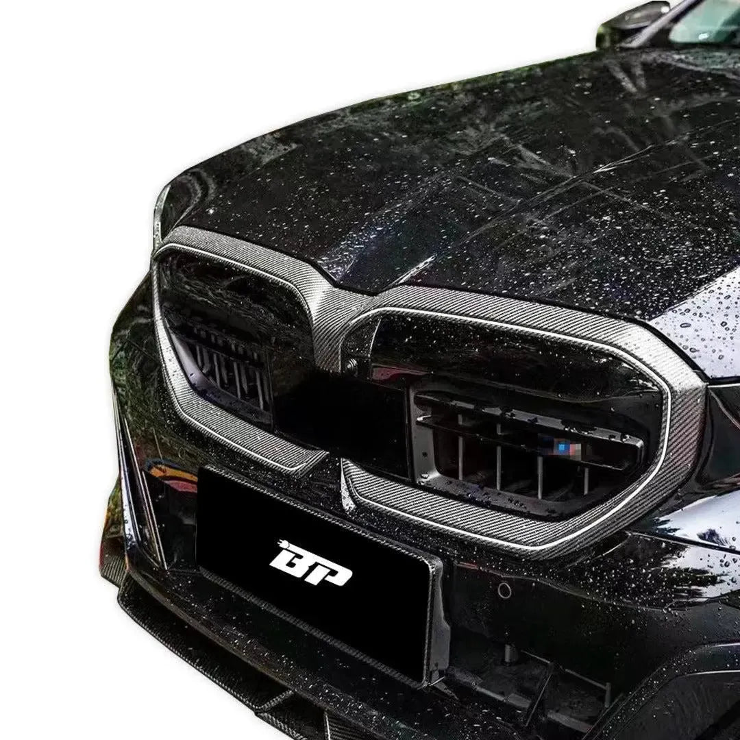 MP Style Carbon Fiber Front Grilles - BMW G60 5 Series