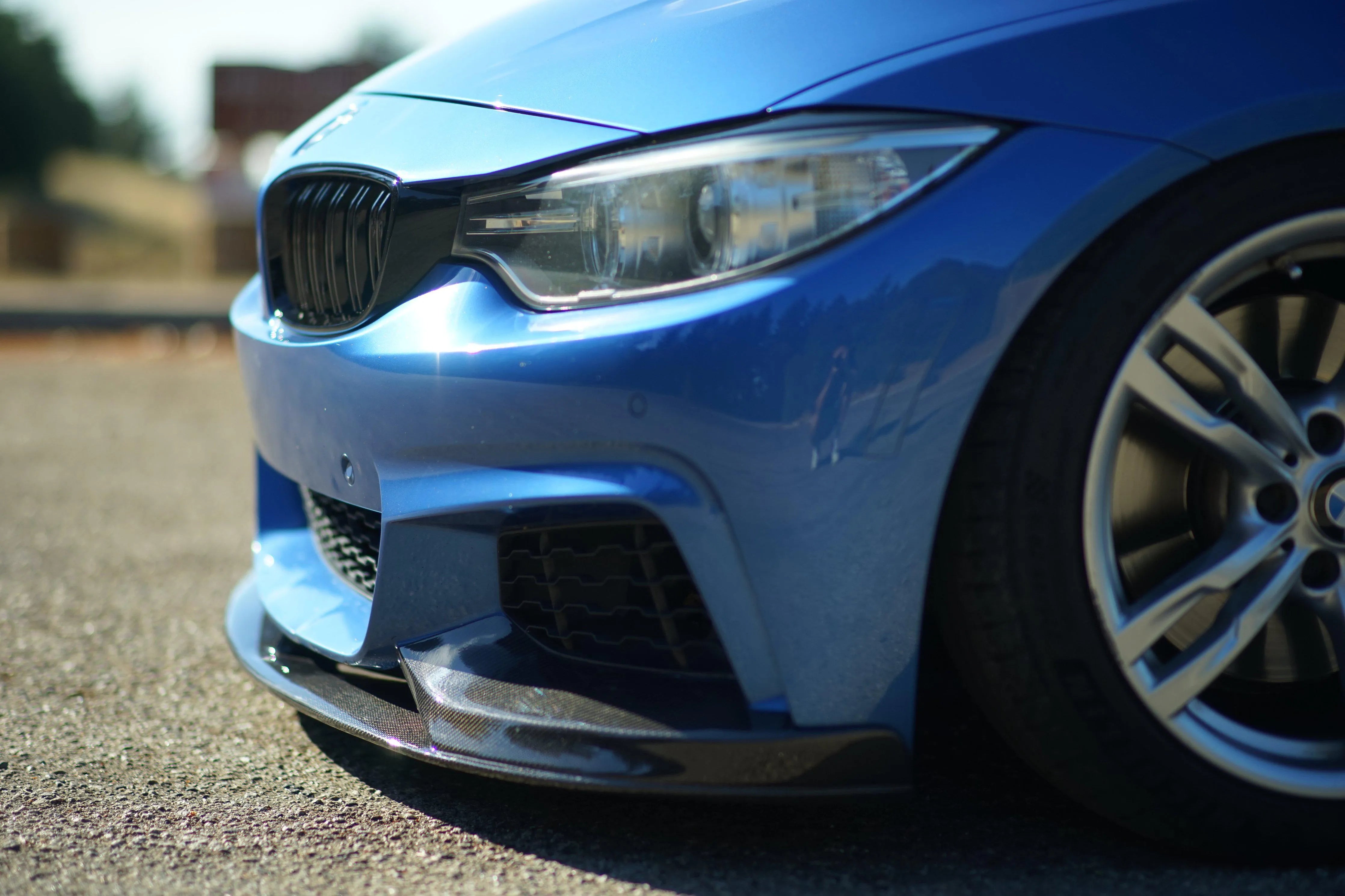 MP Style Carbon Fiber Front Lip - BMW F32 / F33 / F36 4 Series