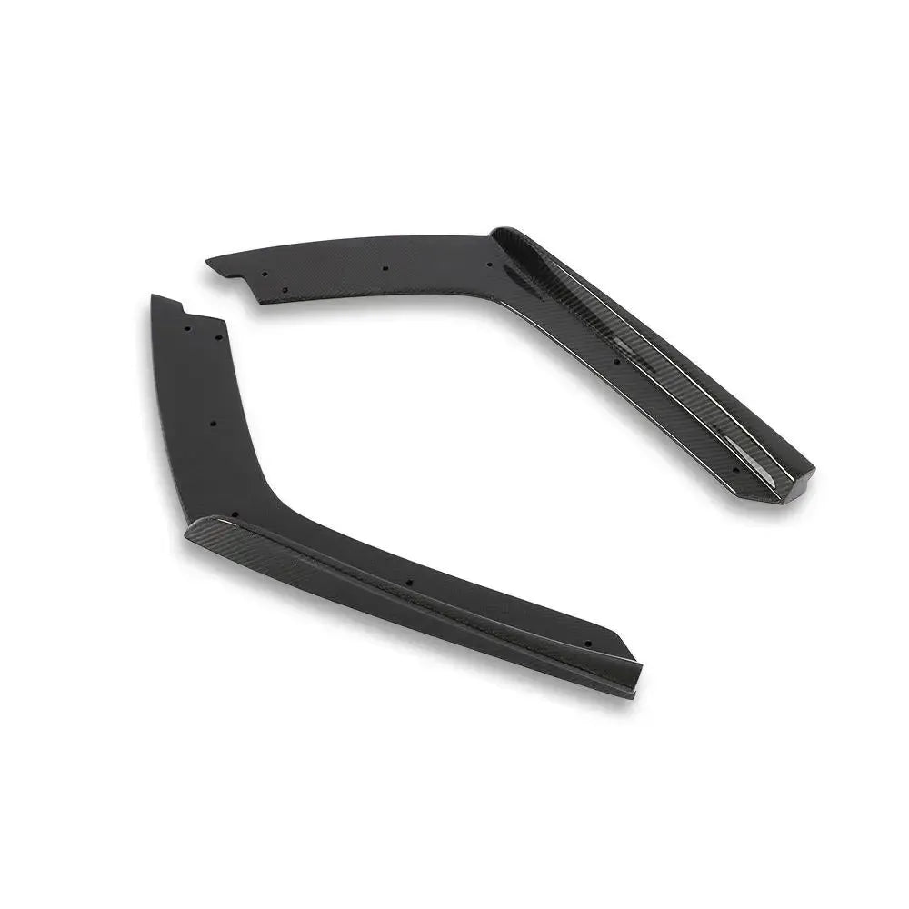 MP Style Carbon Fiber Rear Canard Splitters - BMW F80 M3 & F82 / F83 M4