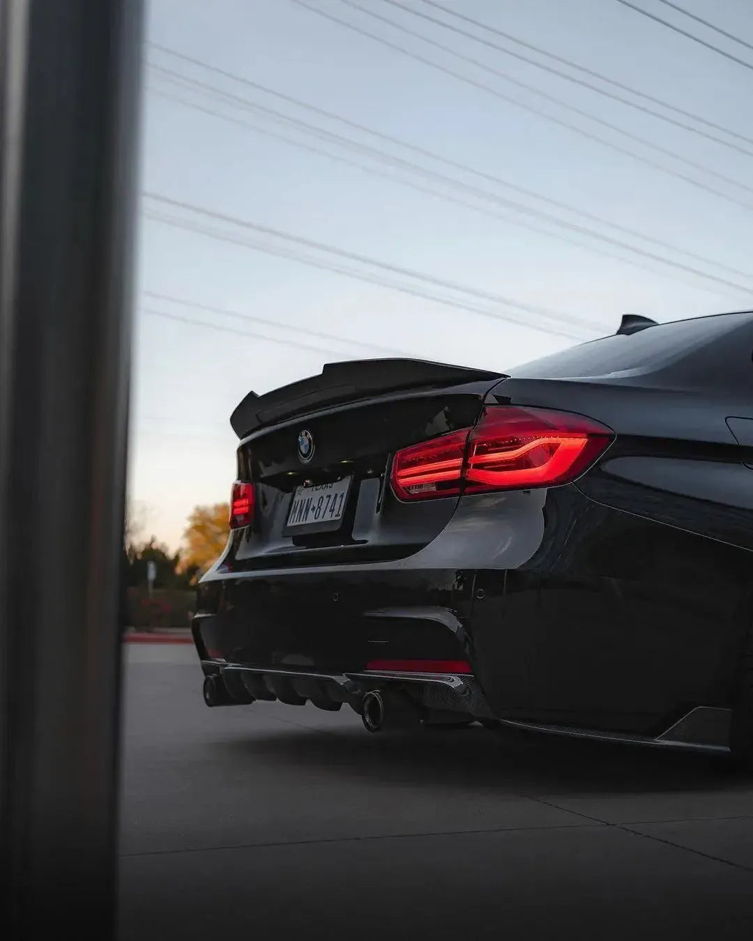 Performance Carbon Fiber Rear Diffuser - BMW F30 3 Series