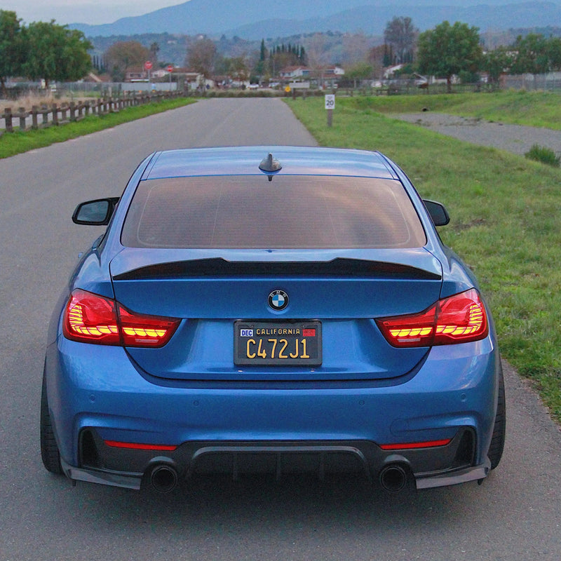 MP Style Carbon Fiber Rear Diffuser - BMW F32 / F33 / F36 4 Series