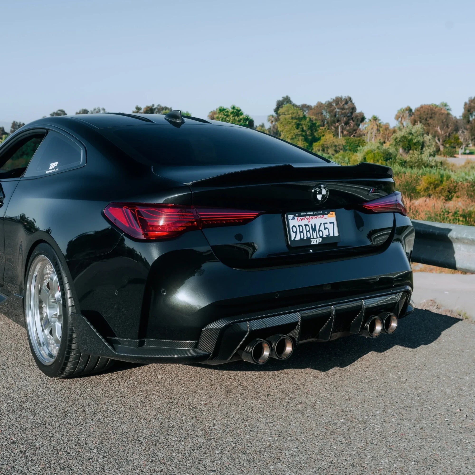 MP Style Carbon Fiber Rear Diffuser - BMW G80 M3 & G82/G83 M4