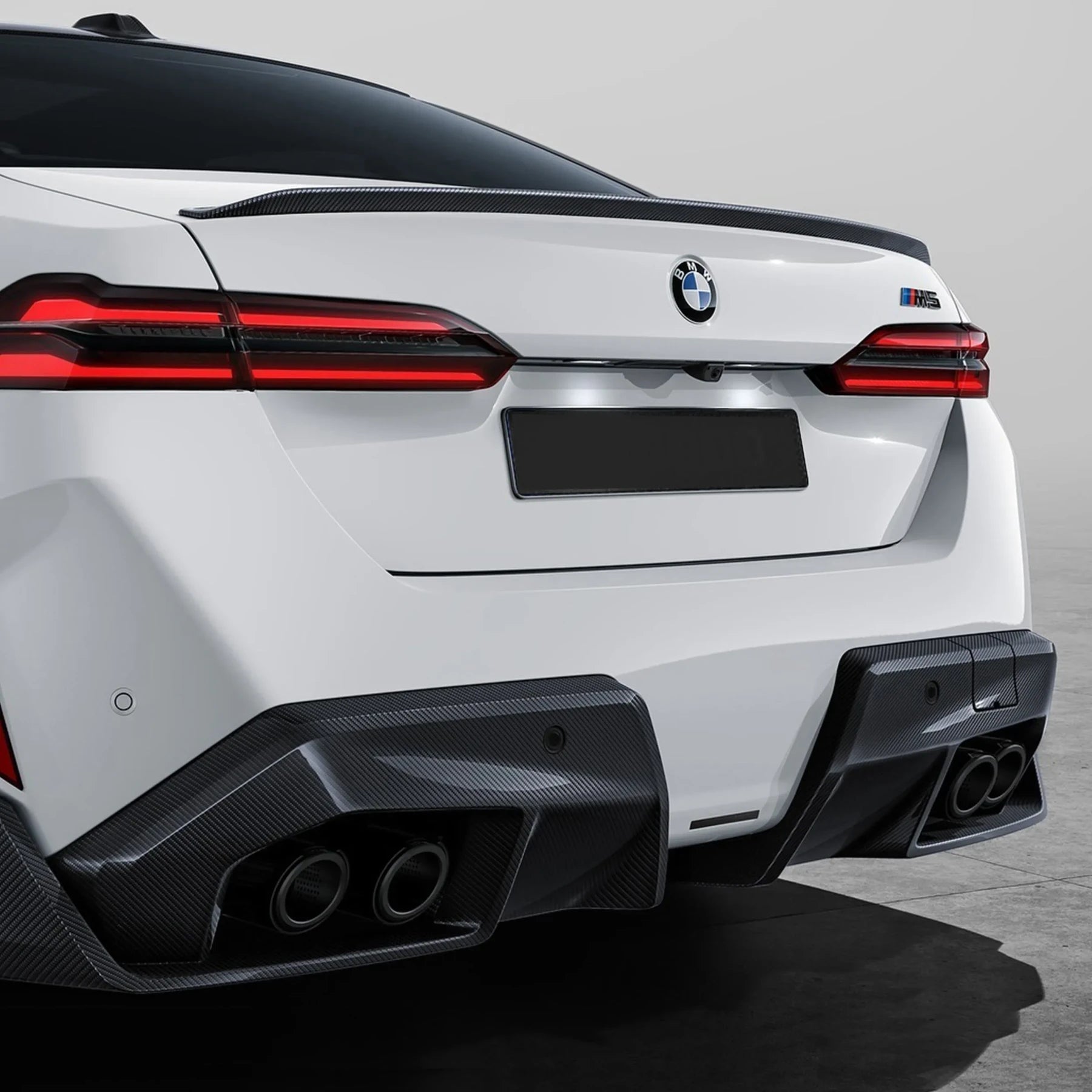 MP Style Carbon Fiber Rear Diffuser - BMW G90/G99 M5