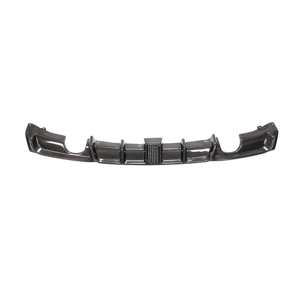 MP Style Carbon Fiber Rear Diffuser w/ Brake Light - BMW F30 3 Series