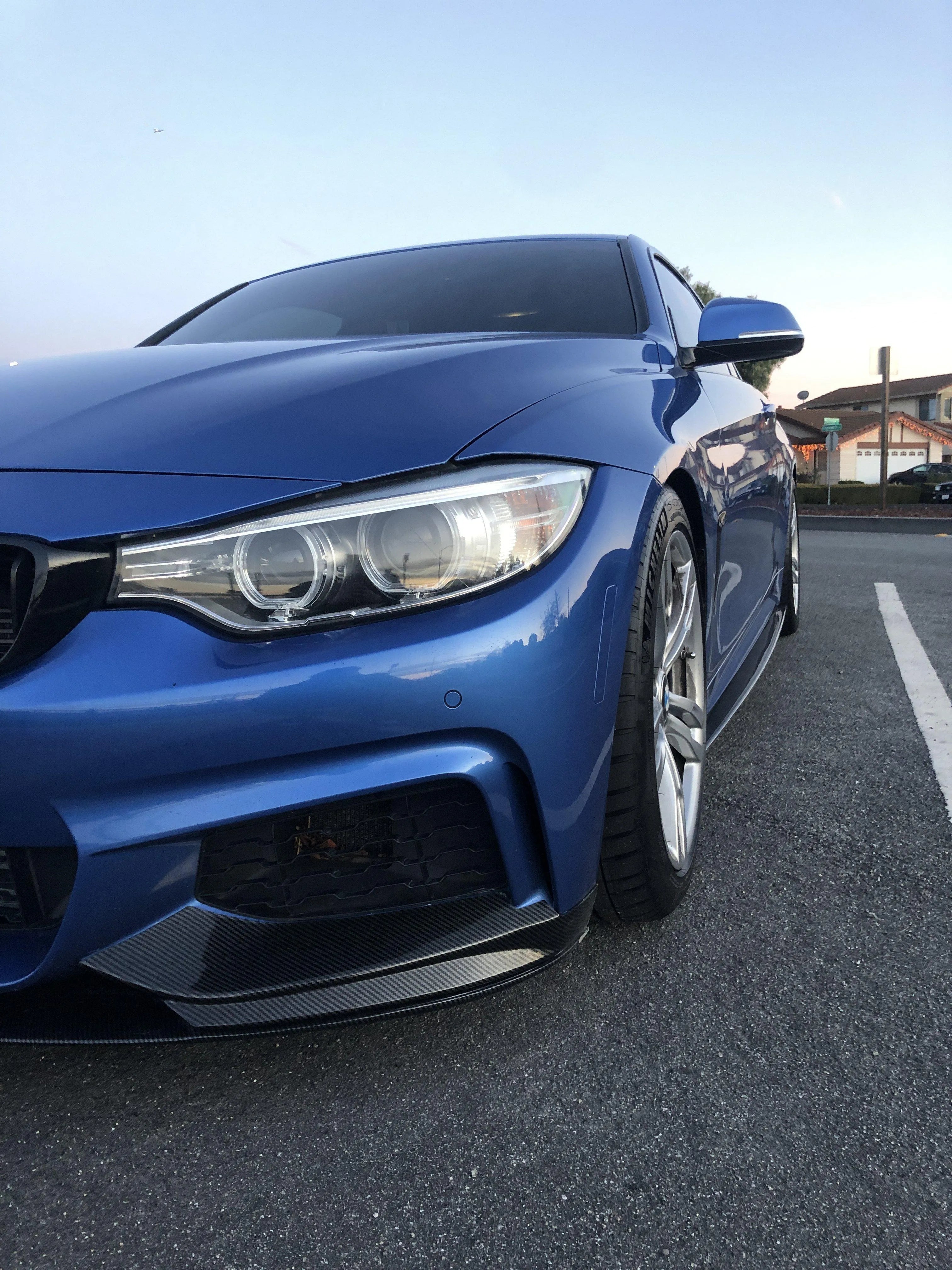 M Performance Style Extended Carbon Fiber Side Skirts - BMW F32 / F33 / F36 4 Series