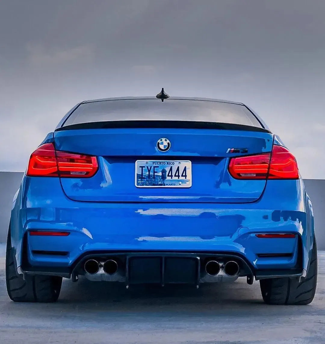 MP Style Carbon Fiber Trunk Spoiler - BMW F80 M3 & F30 3 Series
