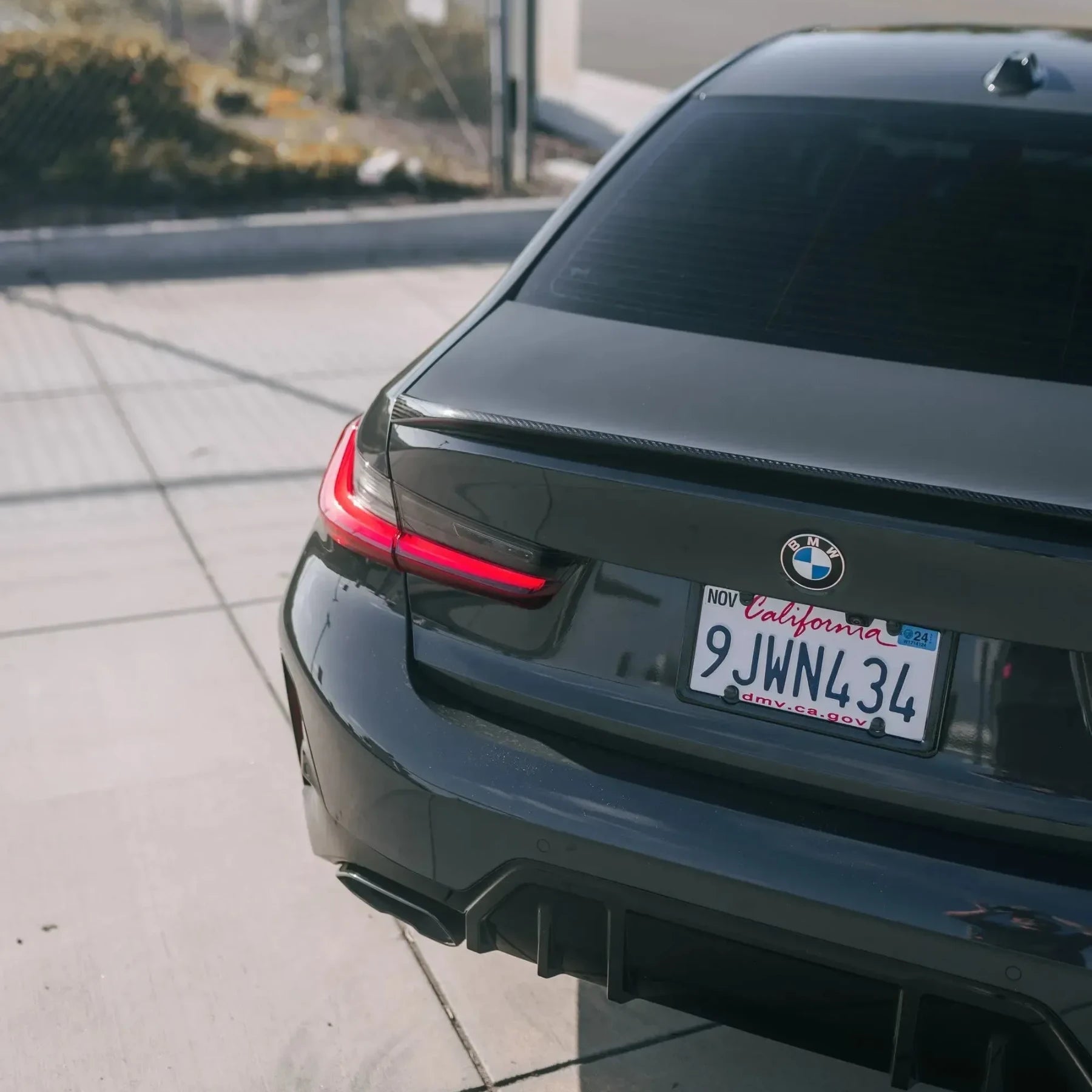 MP Style Carbon Fiber Trunk Spoiler - BMW G80 M3 & G20 3 Series
