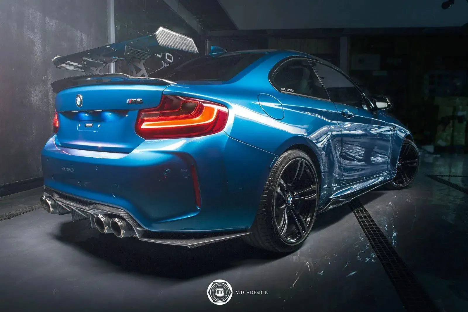 MTC Style Carbon Fiber Side Skirts - BMW F87 M2