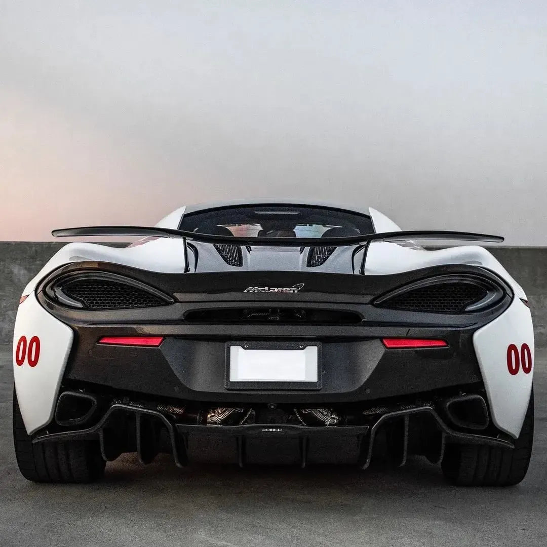 N Style Carbon Fiber Rear Wing - McLaren 570S/570GT/540C