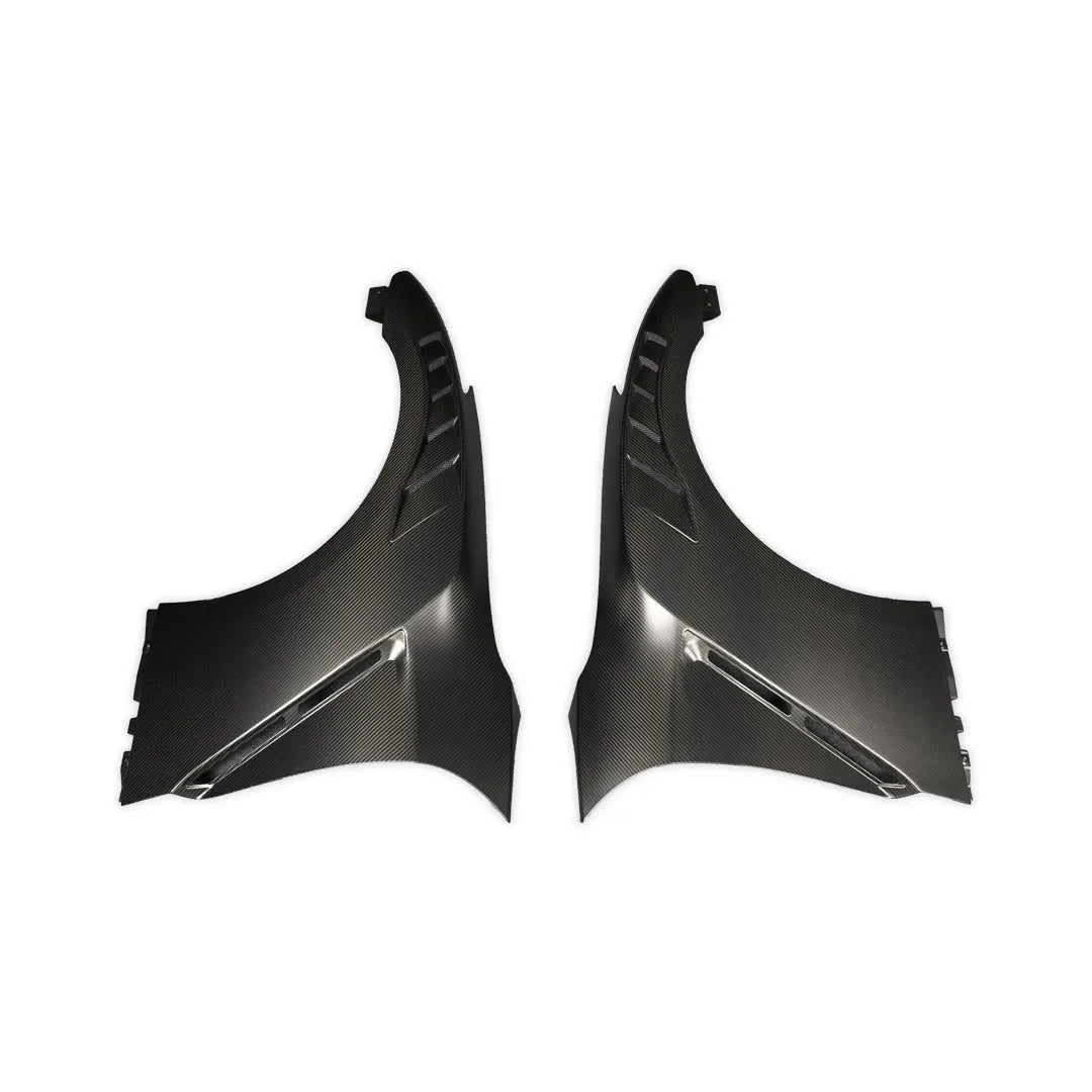 Nismo Style Carbon Fiber Front Fenders - Nissan R35 GTR