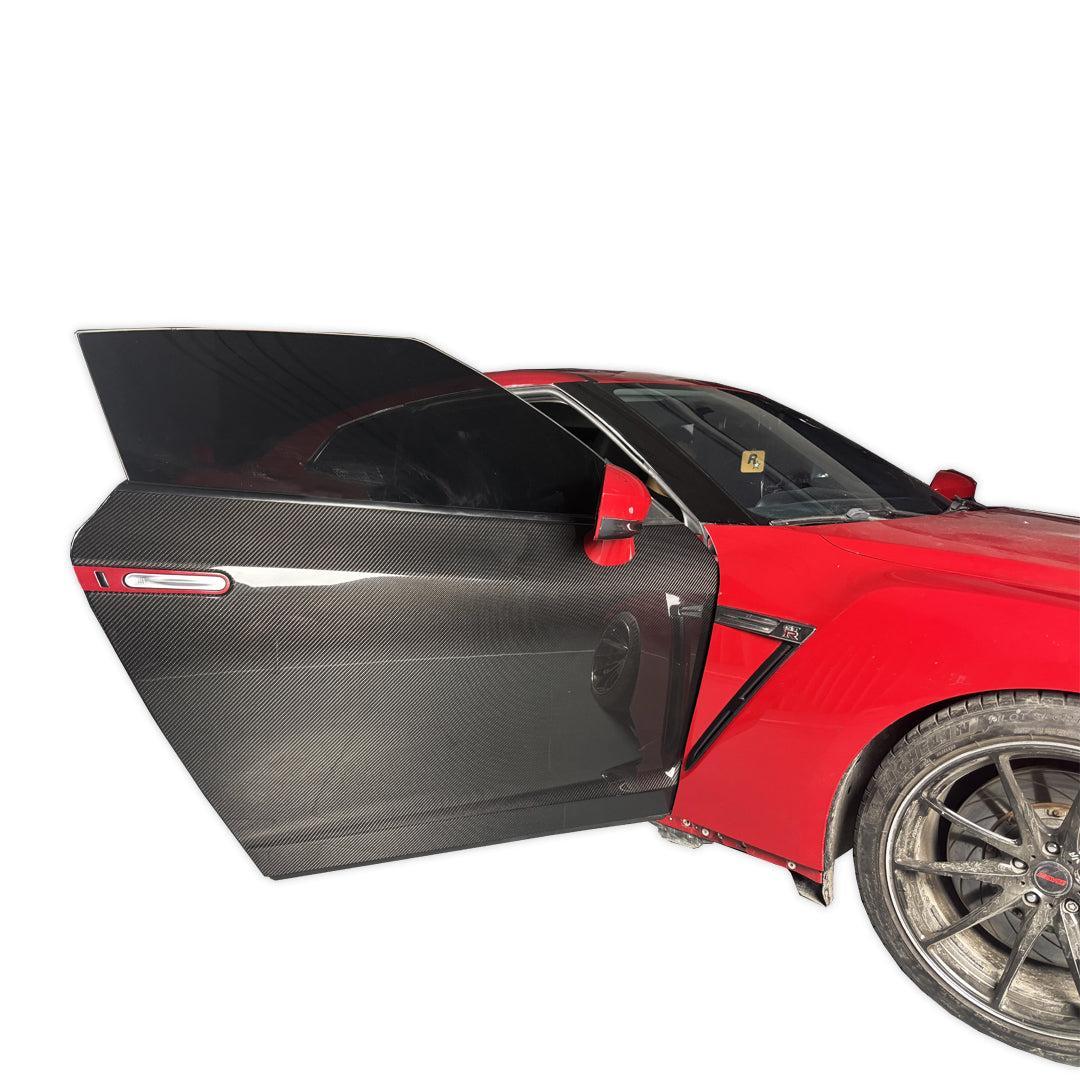 Nismo Style Full Carbon Fiber Door Panel - Nissan GTR R35