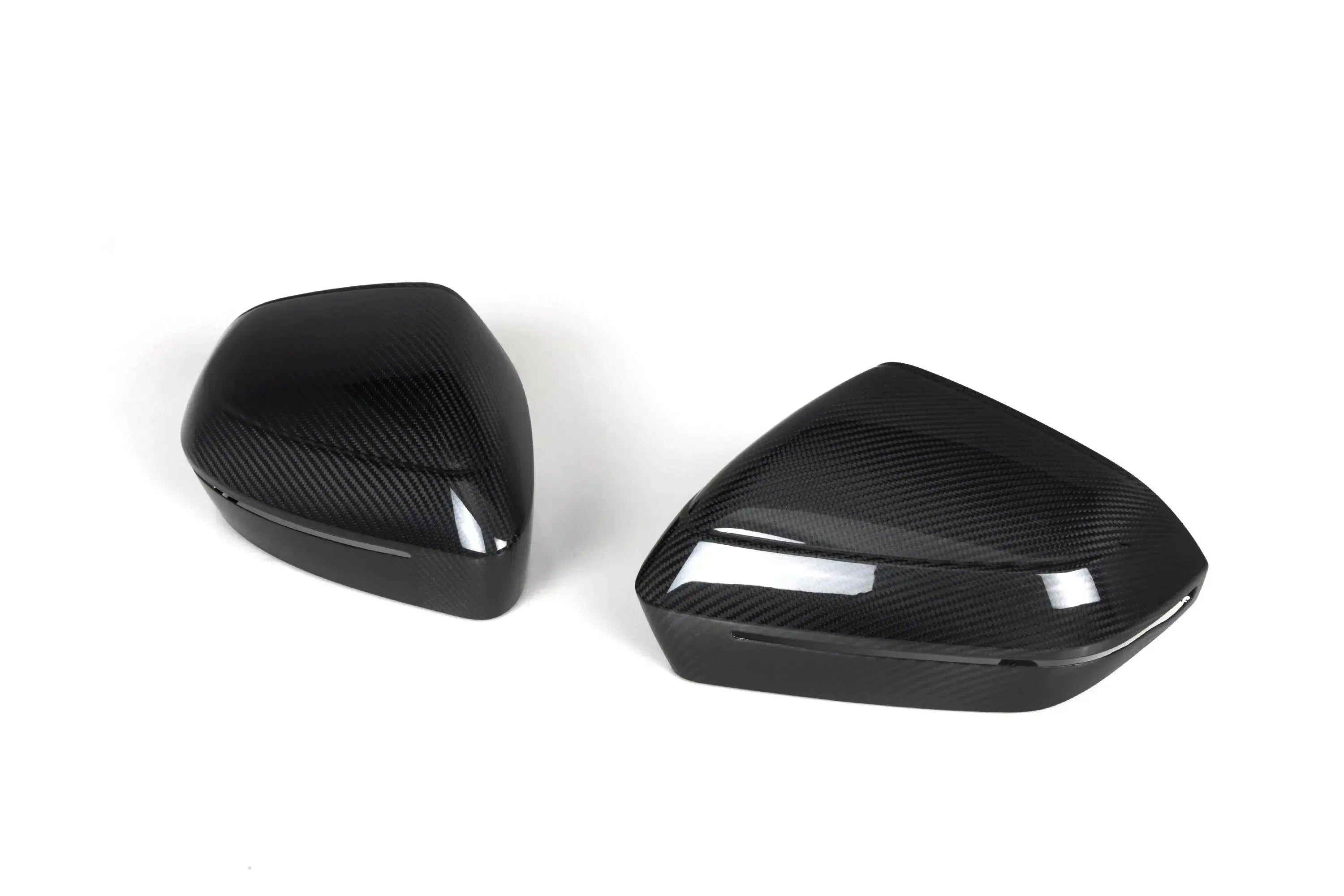 OEM Style Carbon Fiber Mirror Caps - BMW G60 5 Series & G70 7 Series