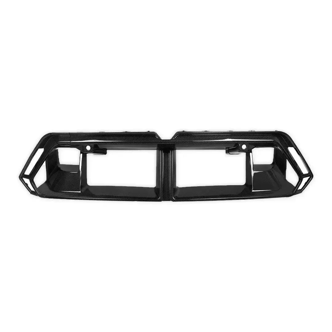 OEM Style Dry Carbon Fiber Front Bumper Center Trim - BMW G90/G99 M5