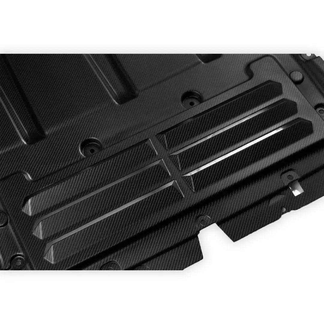 OEM Style Dry Carbon Fiber Skid Plate - BMW G90/G99 M5