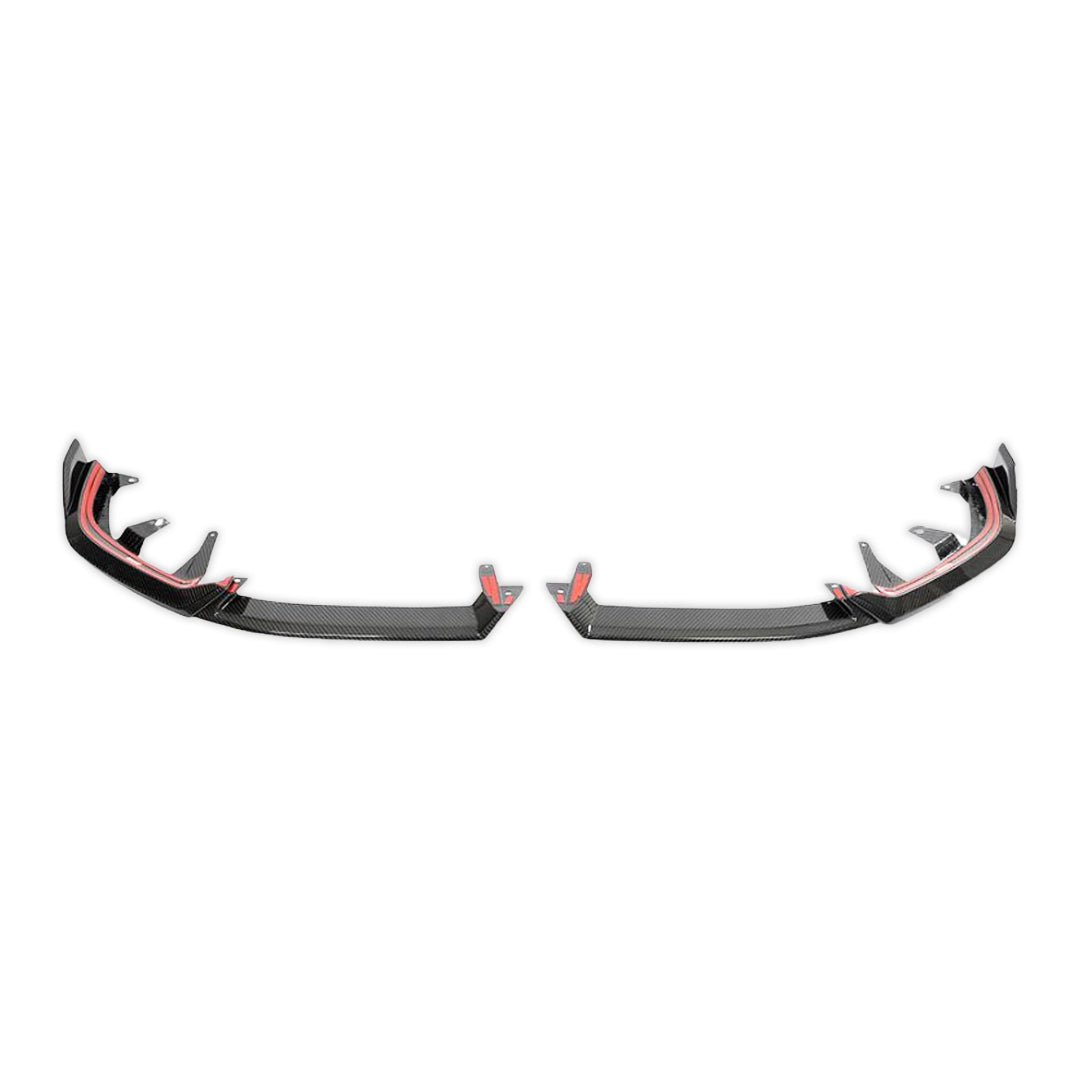 P Style Carbon Fiber Front Lip - BMW G60 5 Series M-Sport