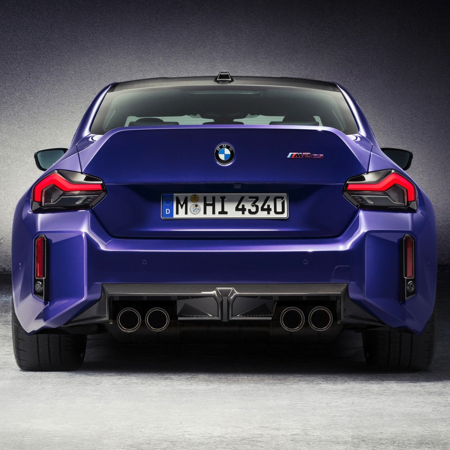 CS Style Carbon Fiber Rear Diffuser - BMW G87 M2