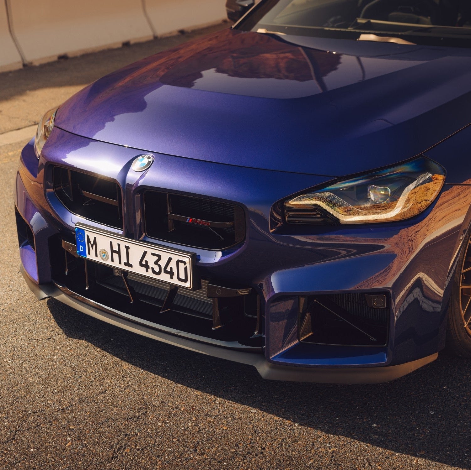 CS Style Carbon Fiber Front Grille - BMW G87 M2