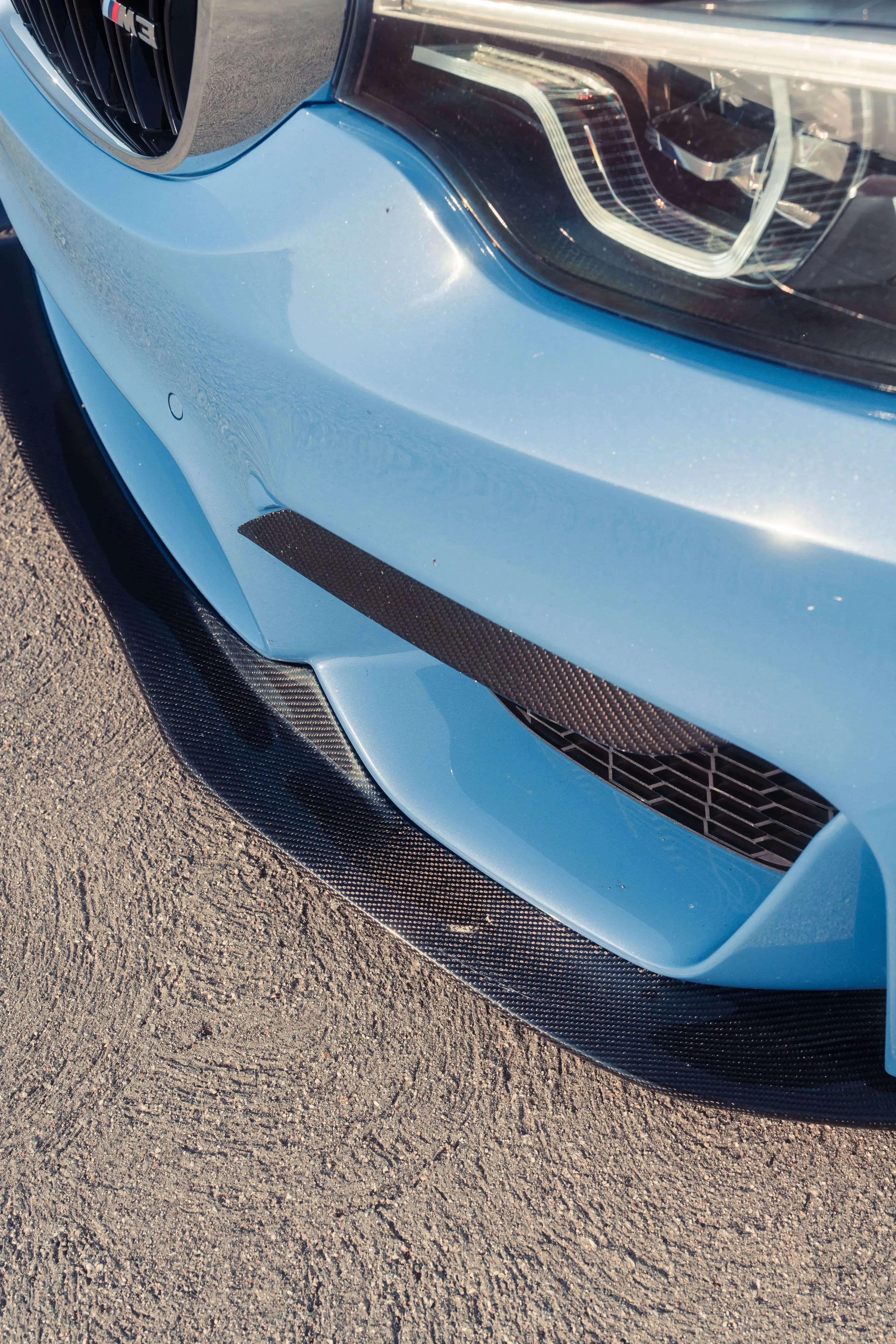 PSM Style Carbon Fiber Front Lip - BMW F80 M3 & F82/F83 M4