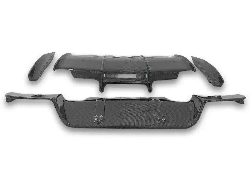 PSM Style Carbon Fiber Rear Diffuser - BMW F06 / F12 / F13 M6