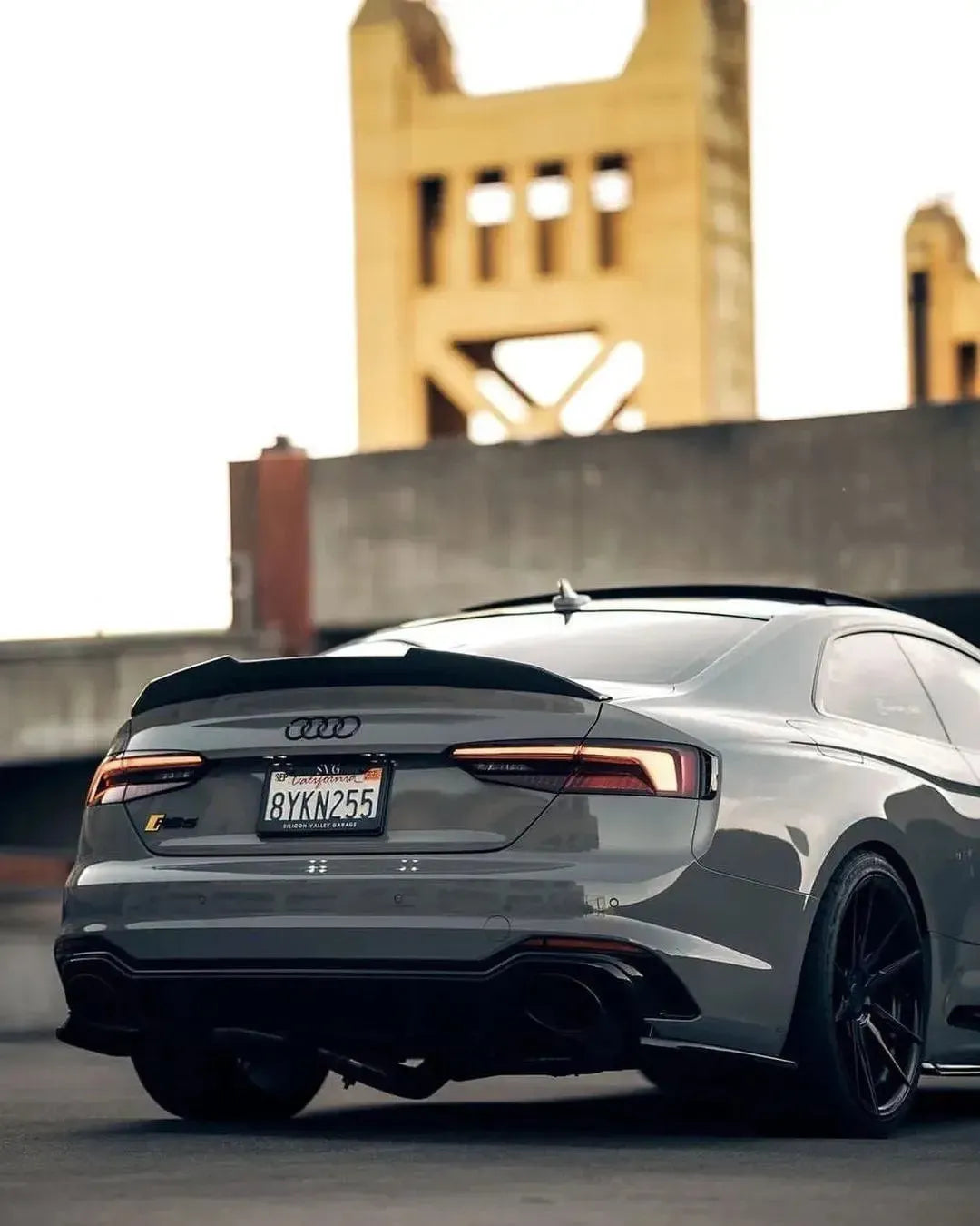 PSM Style Carbon Fiber Trunk Spoiler - Audi RS5/S5/A5 B9/B9.5