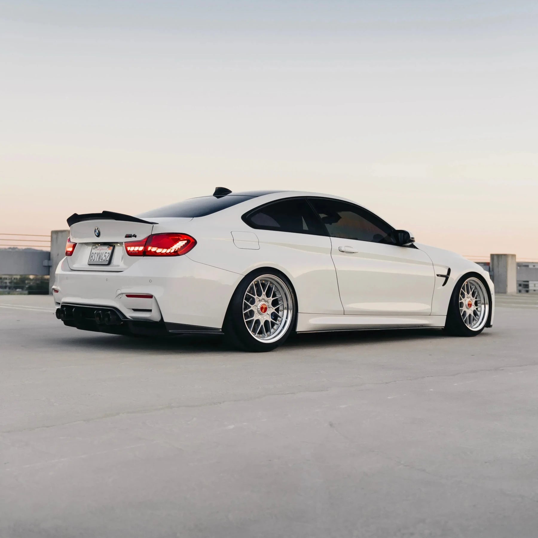 PSM Style High Kick Carbon Fiber Trunk Spoiler - BMW F82/F83 M4