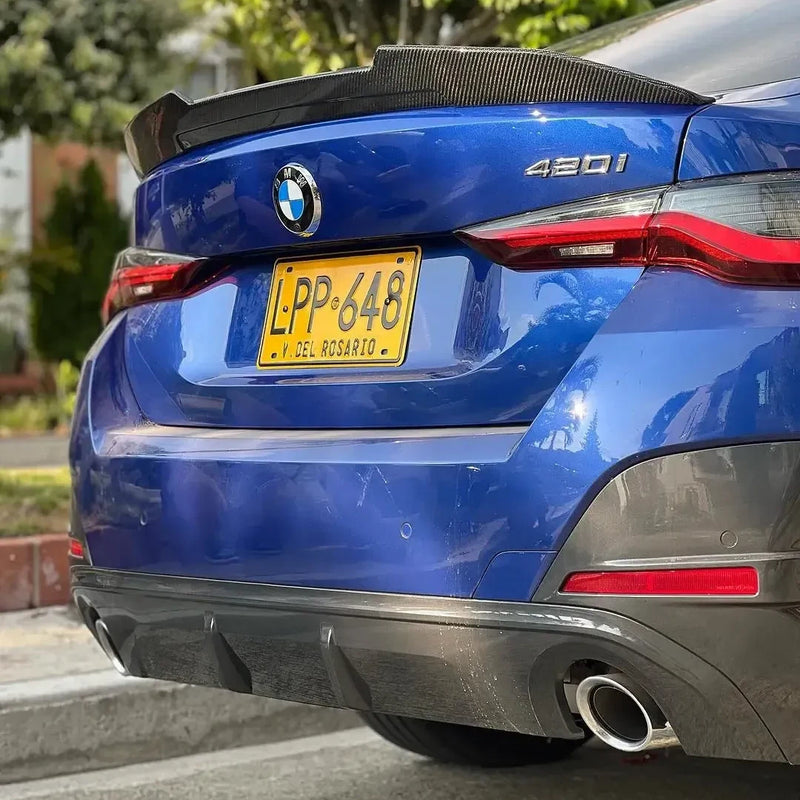 PSM Style High Kick Carbon Fiber Trunk Spoiler - BMW G26 4 Series & i4