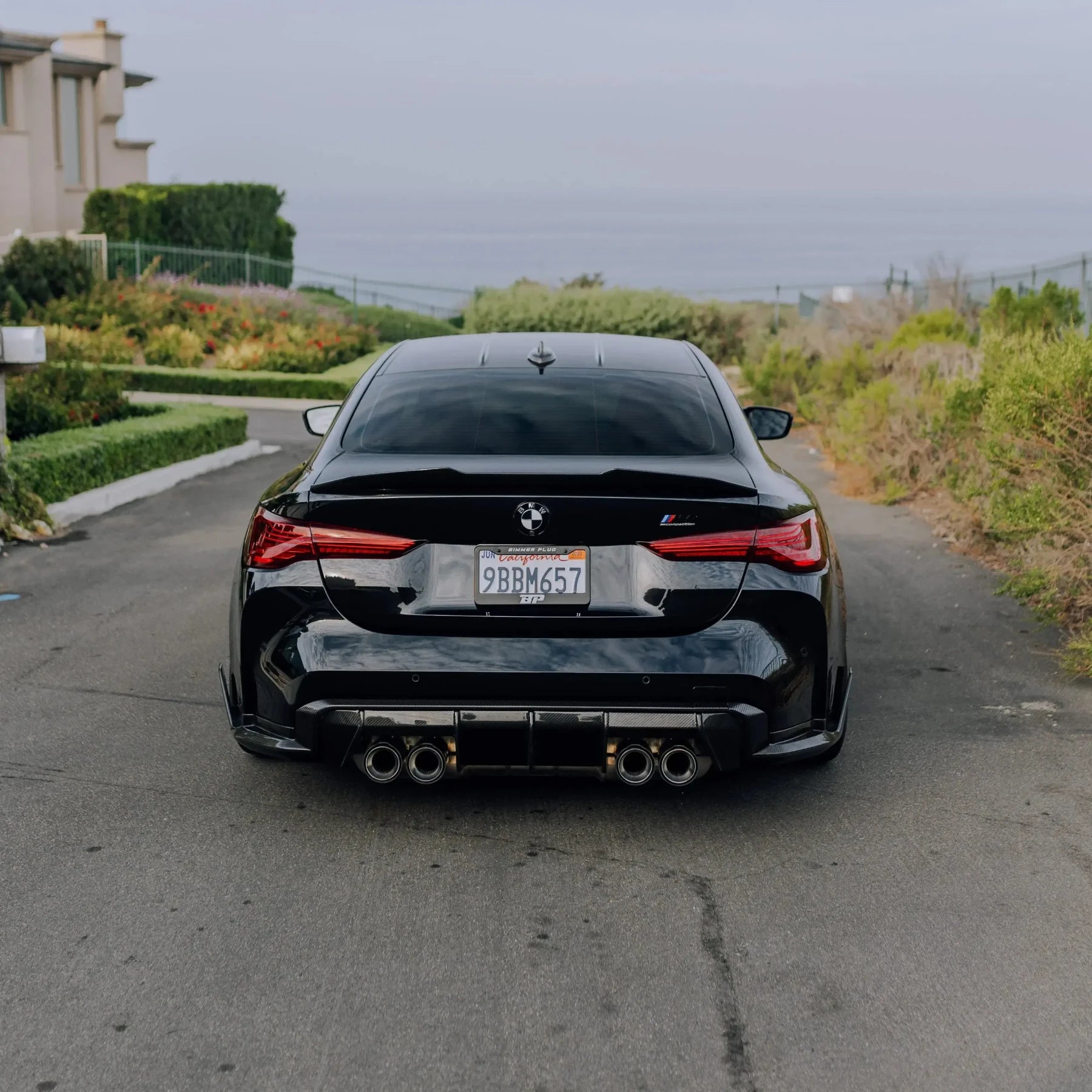 PSM Style High Kick Carbon Fiber Trunk Spoiler - BMW G82 M4 & G22 4 Series