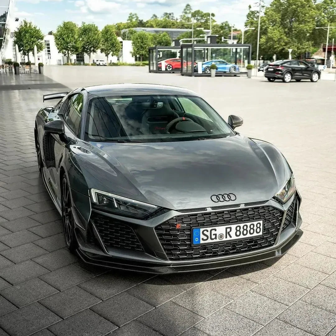 Performance Style Carbon Fiber Front Lip - Audi R8 V10 Gen 2 Facelift