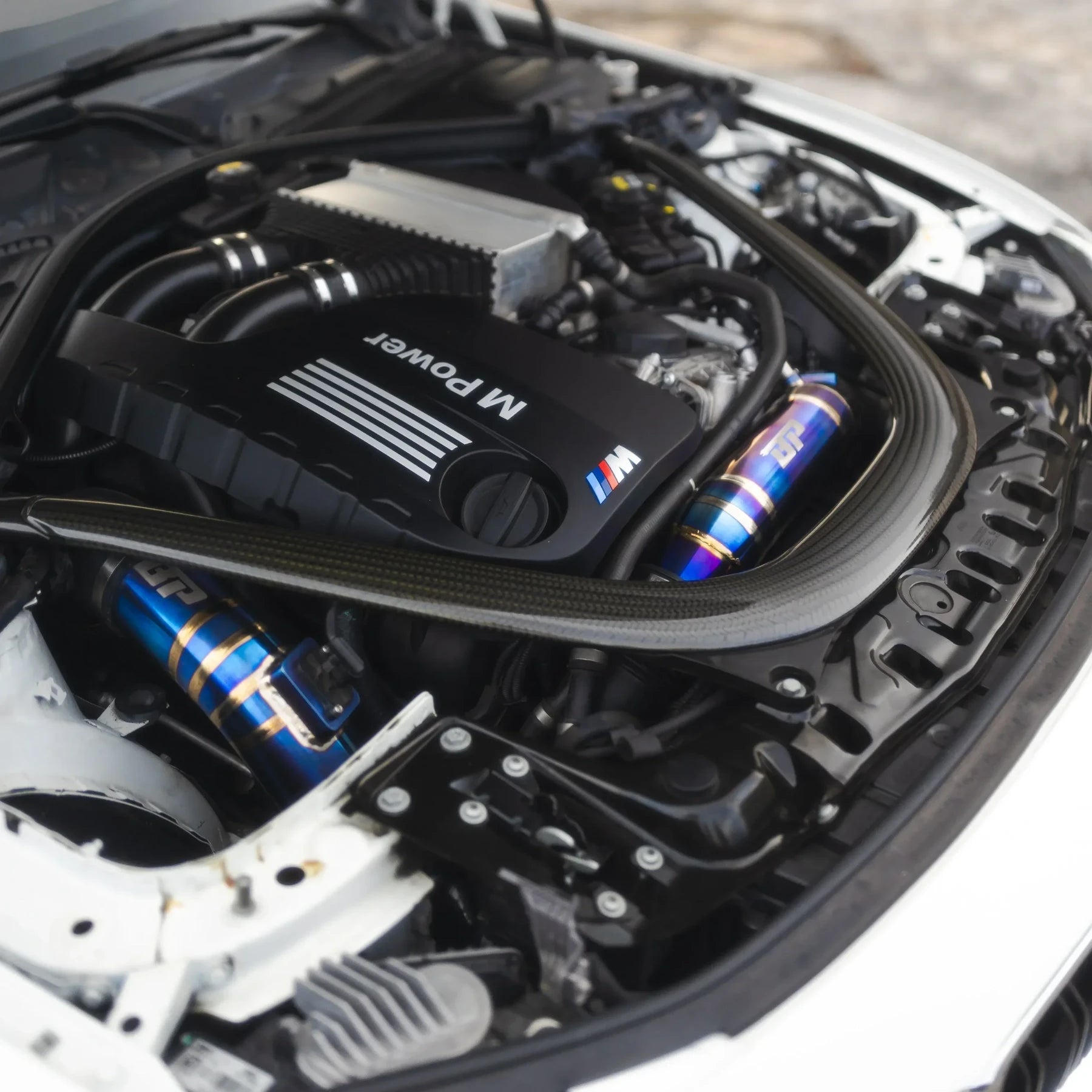 S55 Engine Front Mount Air Intake Kit - BMW F80 M3, F82/F83 M4, & F87 M2C