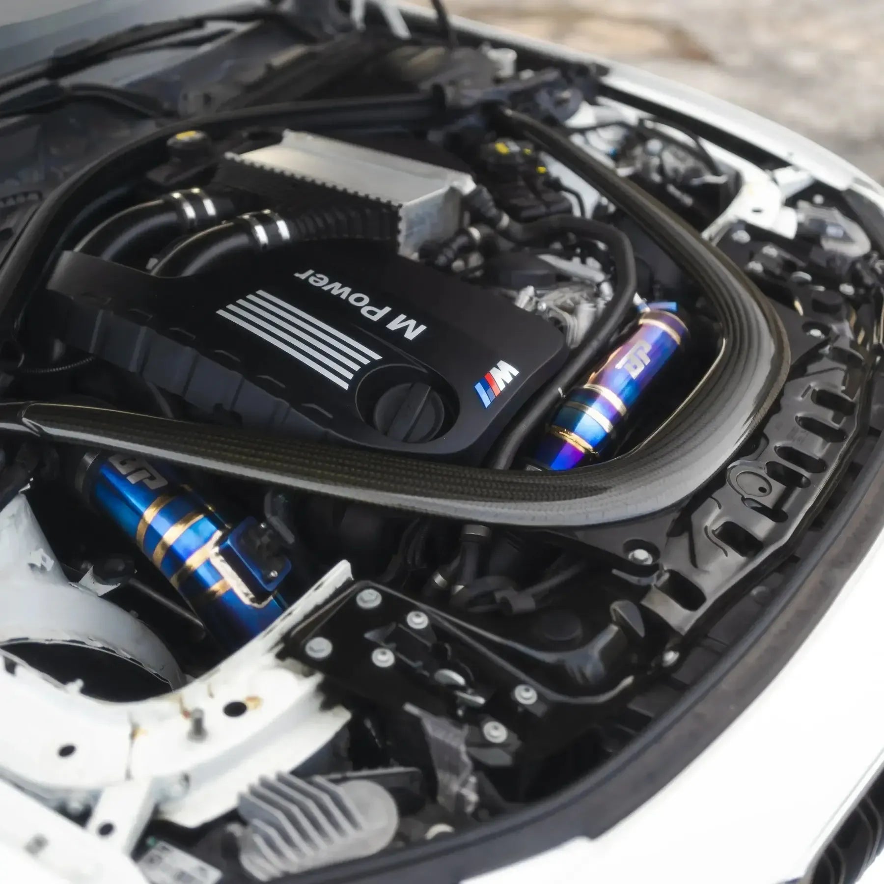 S55 Engine Front Mount Air Intake Kit - BMW F80 M3, F82/F83 M4, & F87 M2C