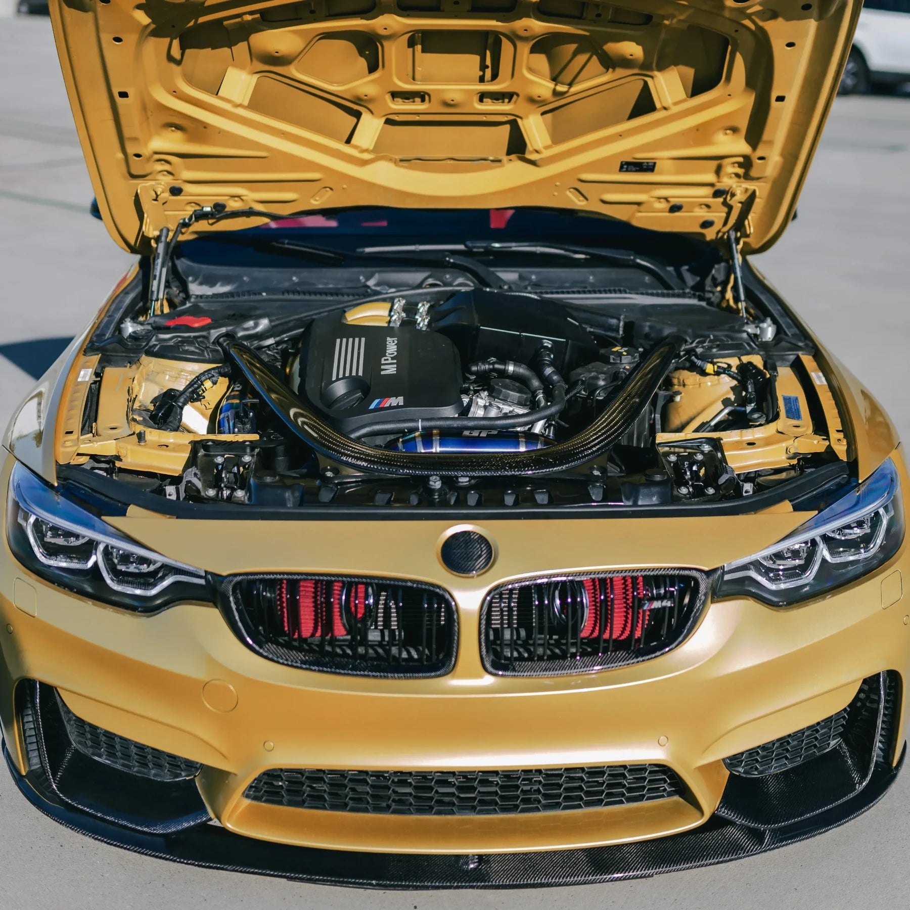 S55 Engine Front Mount Air Intake Kit - BMW F80 M3, F82/F83 M4, & F87 M2C