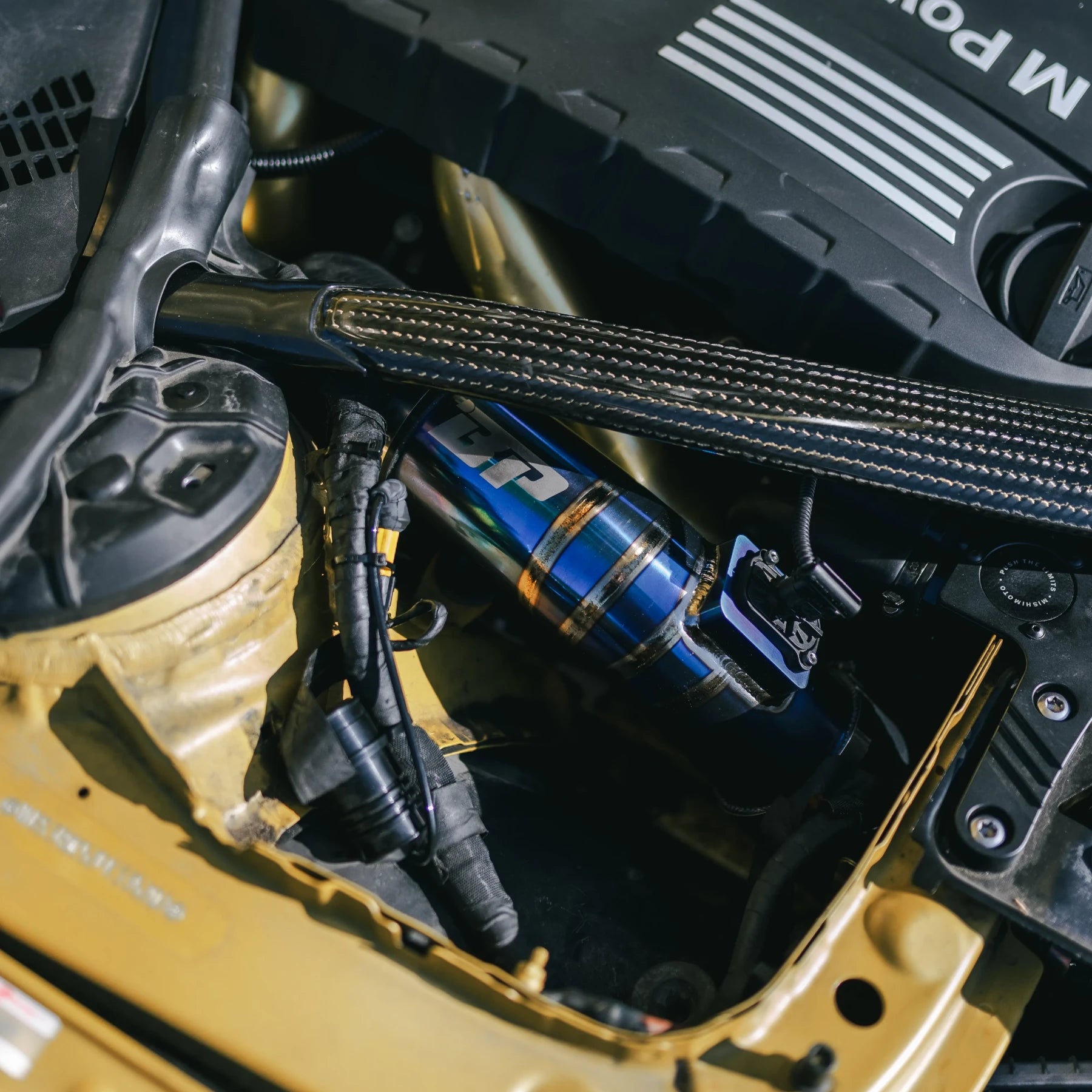 S55 Engine Front Mount Air Intake Kit - BMW F80 M3, F82/F83 M4, & F87 M2C