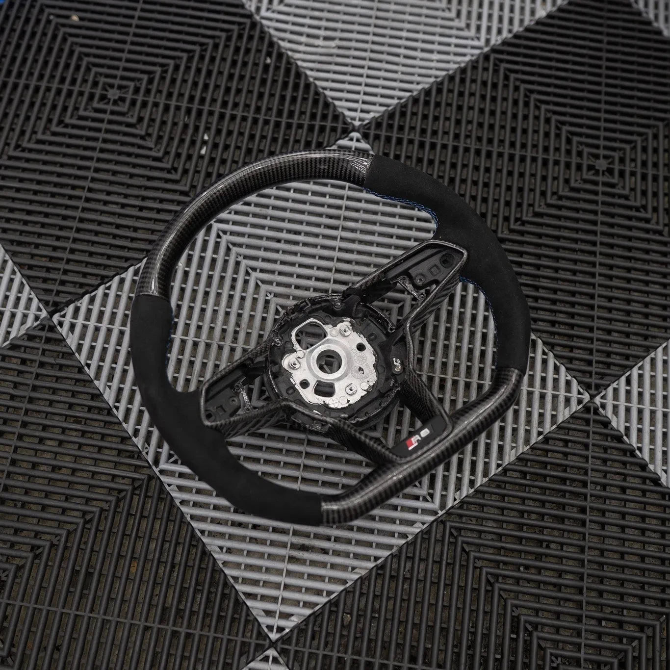 Pre-Configured Carbon Fiber Steering Wheel – Ready to Ship Today