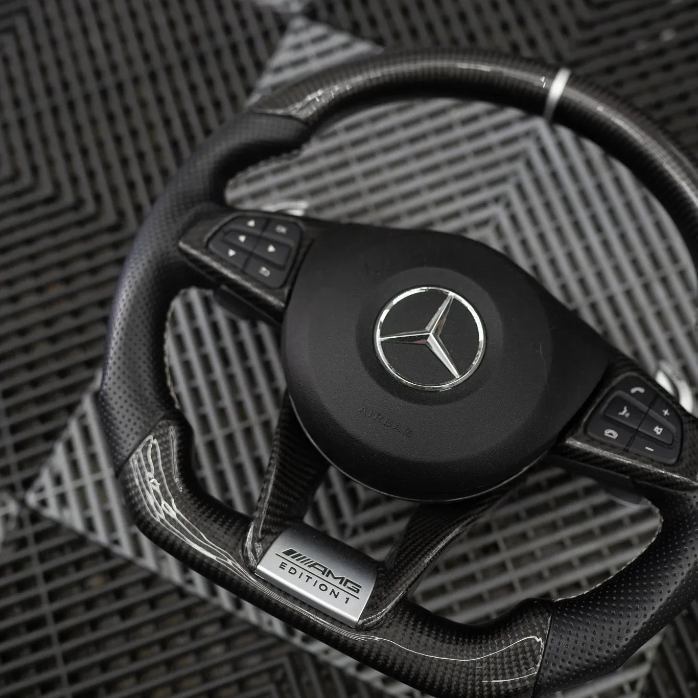 Pre-Configured Carbon Fiber Steering Wheel – Ready to Ship Today