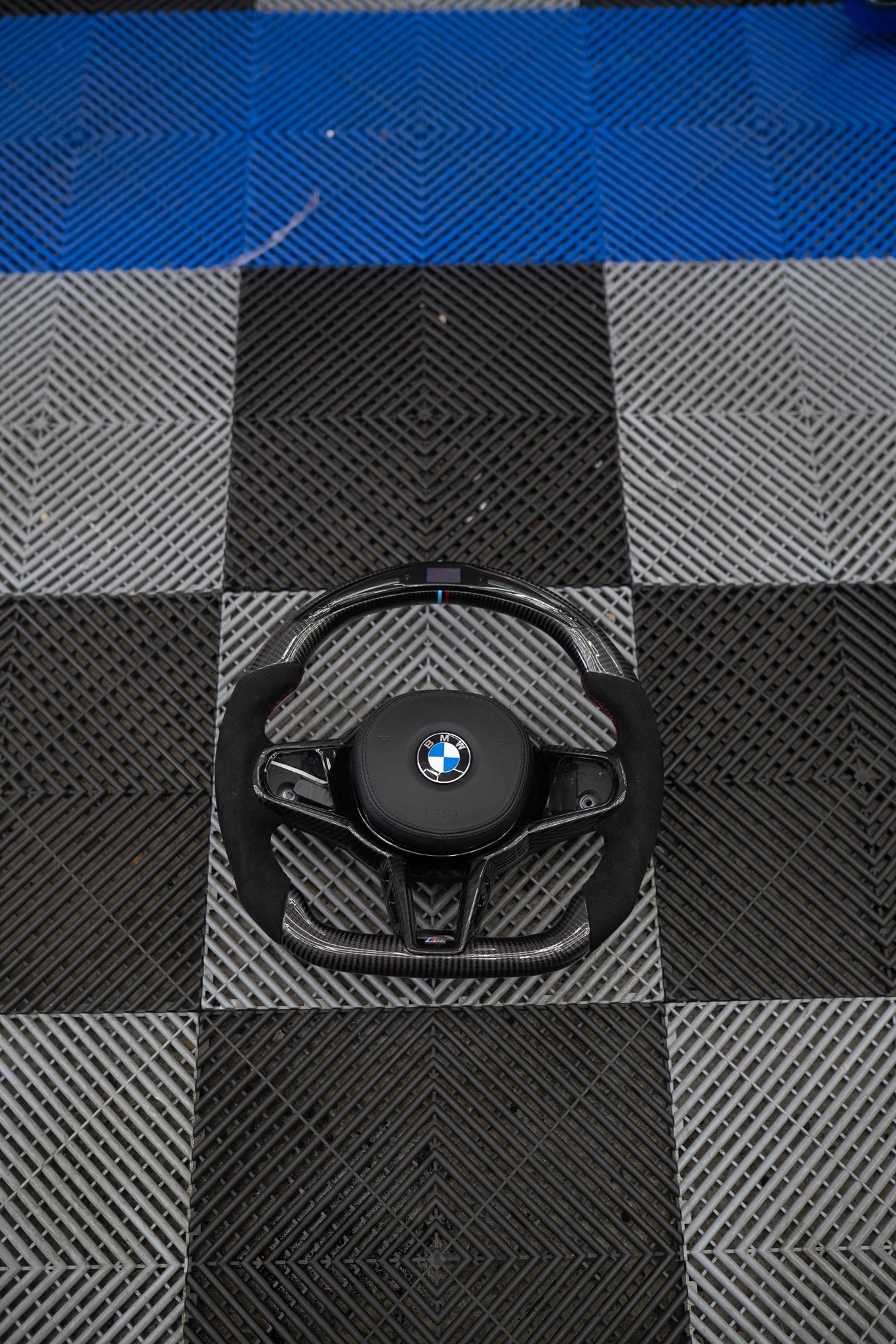 Pre-Configured Carbon Fiber Steering Wheel – Ready to Ship Today