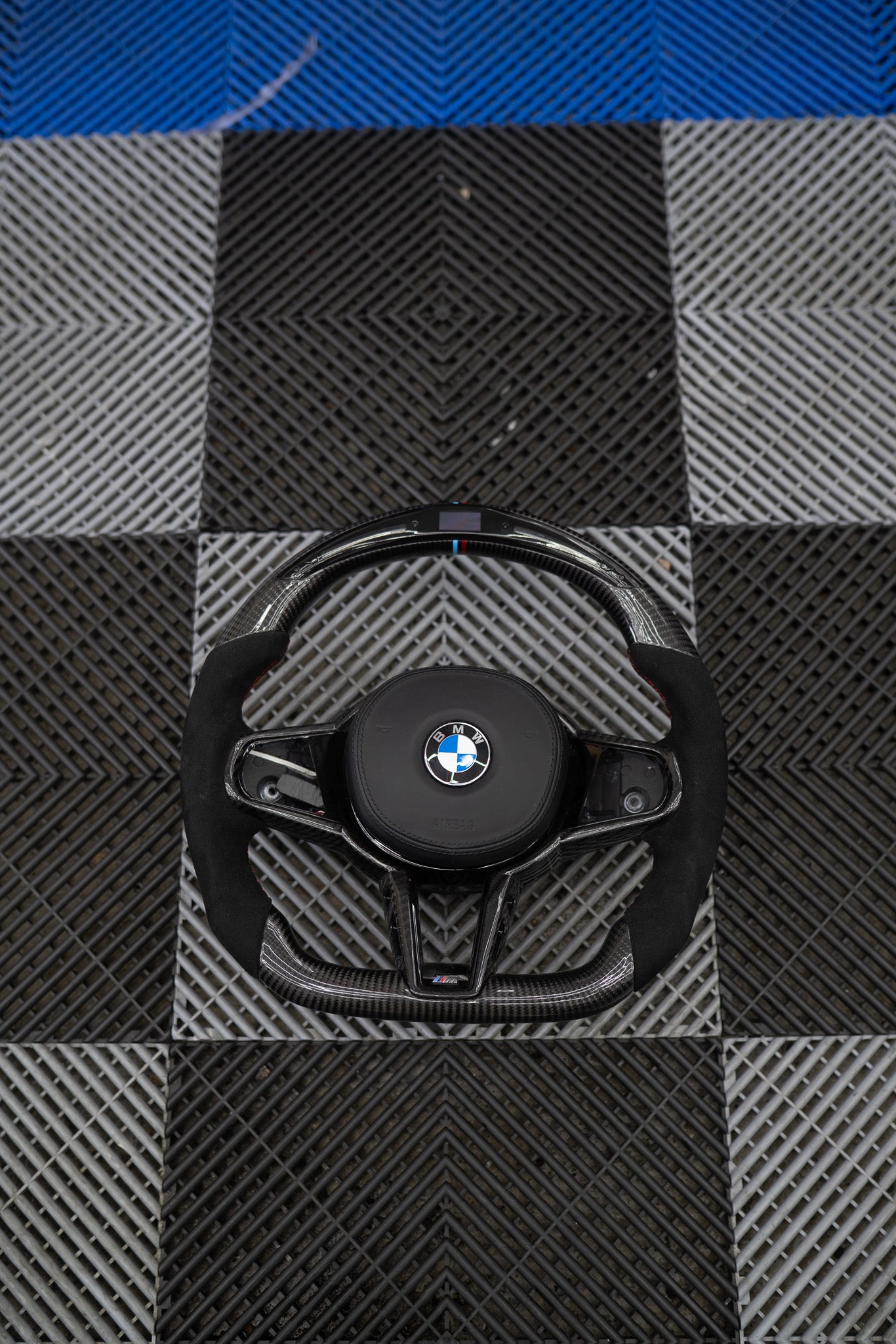 Pre-Configured Carbon Fiber Steering Wheel – Ready to Ship Today