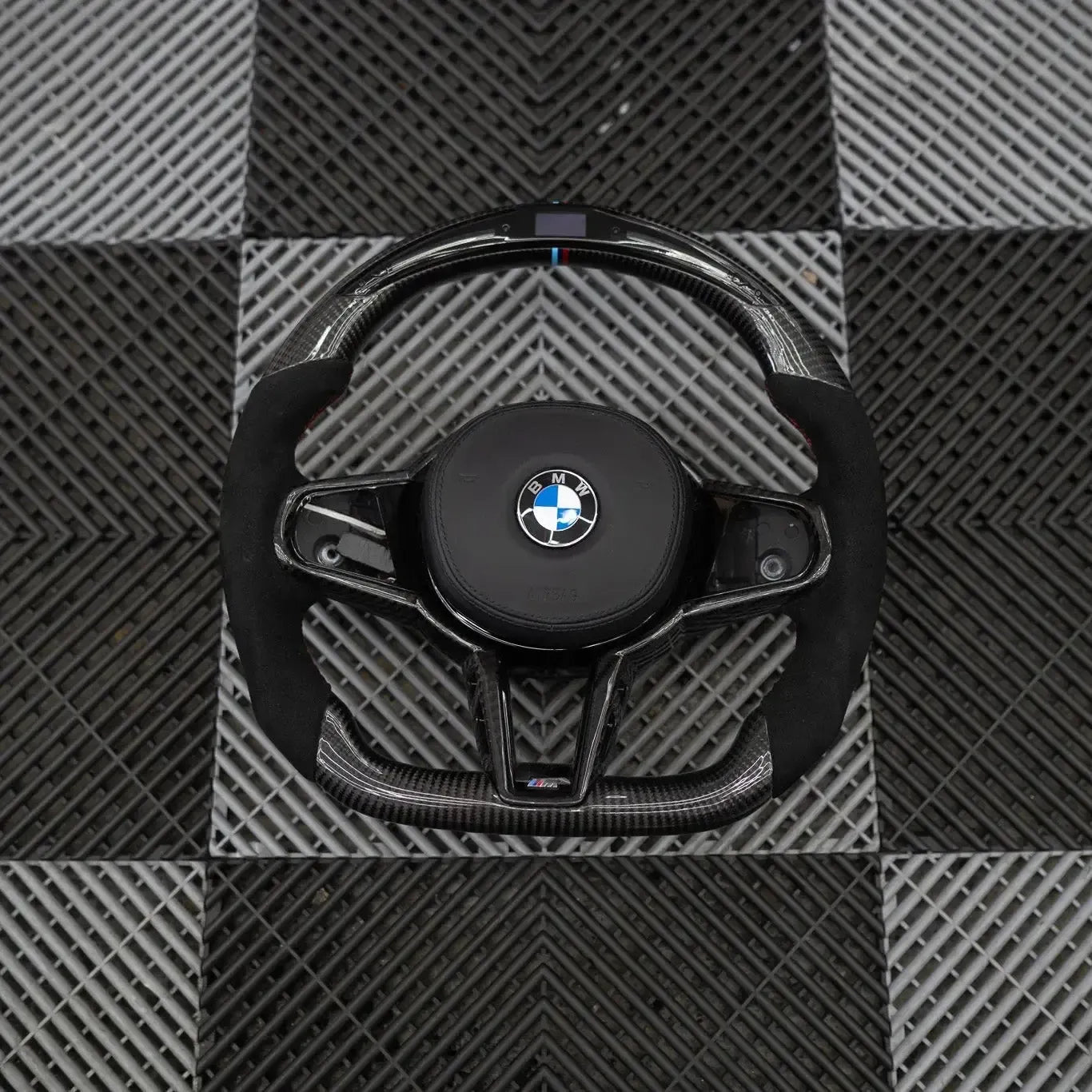 Pre-Configured Carbon Fiber Steering Wheel – Ready to Ship Today