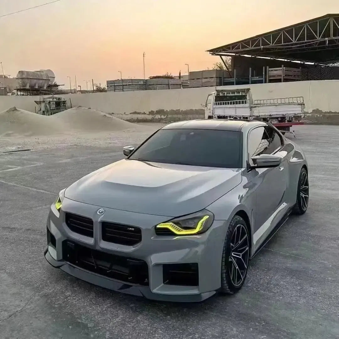 R44 Style Carbon Fiber Side Skirt - BMW G87 M2