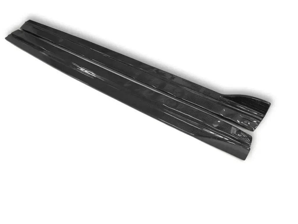 RS Style Carbon Fiber Side Skirts - Audi A3