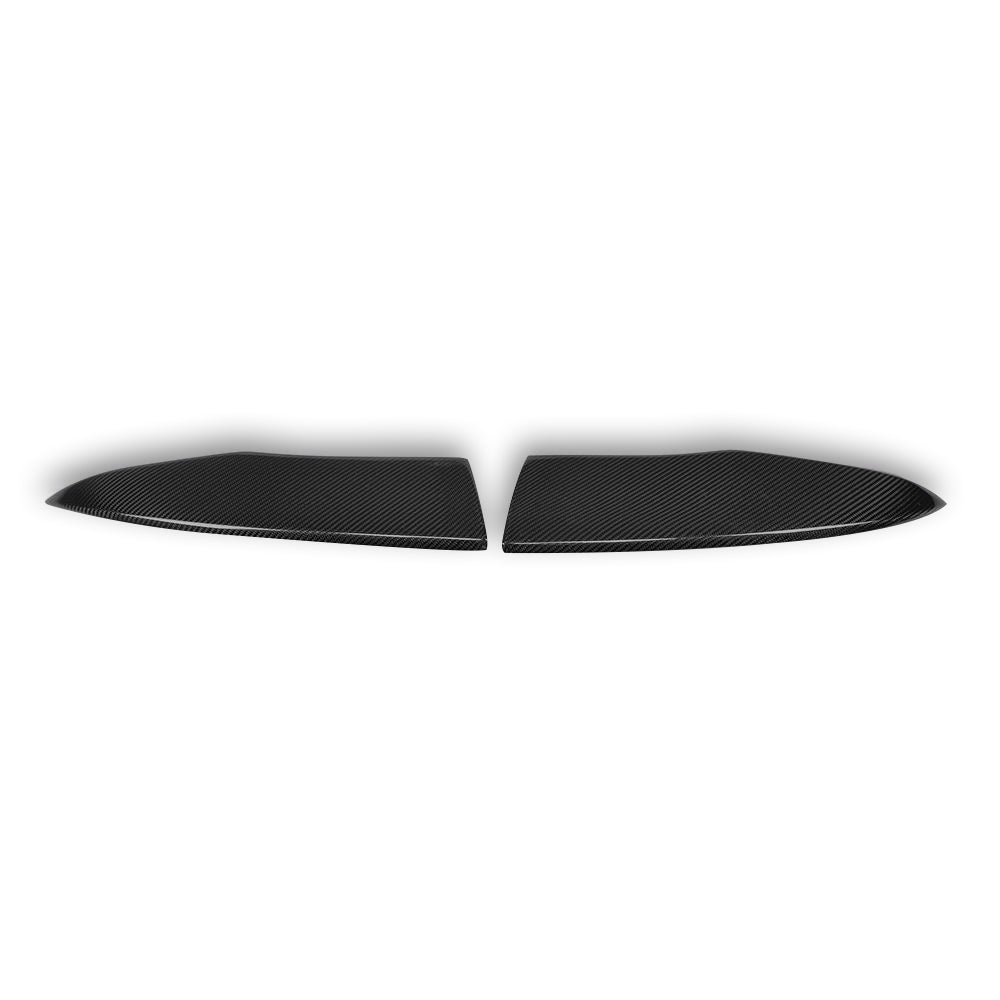 RS3 Style Carbon Fiber Rear Splitters - Audi S3 / A3 S Line
