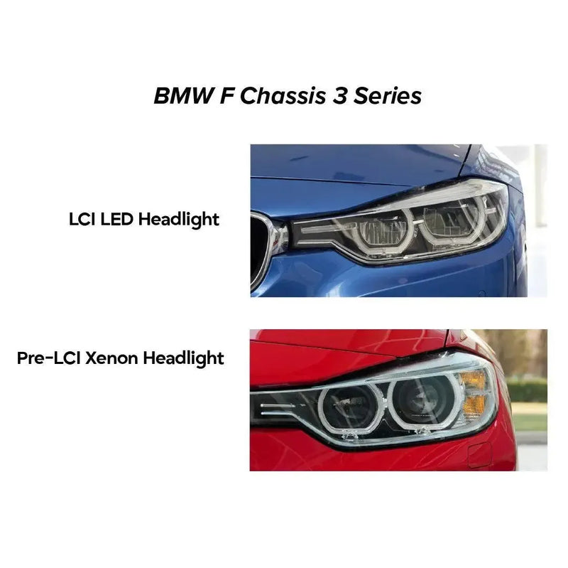 Red DRL LED Module Set - BMW F30 3 Series