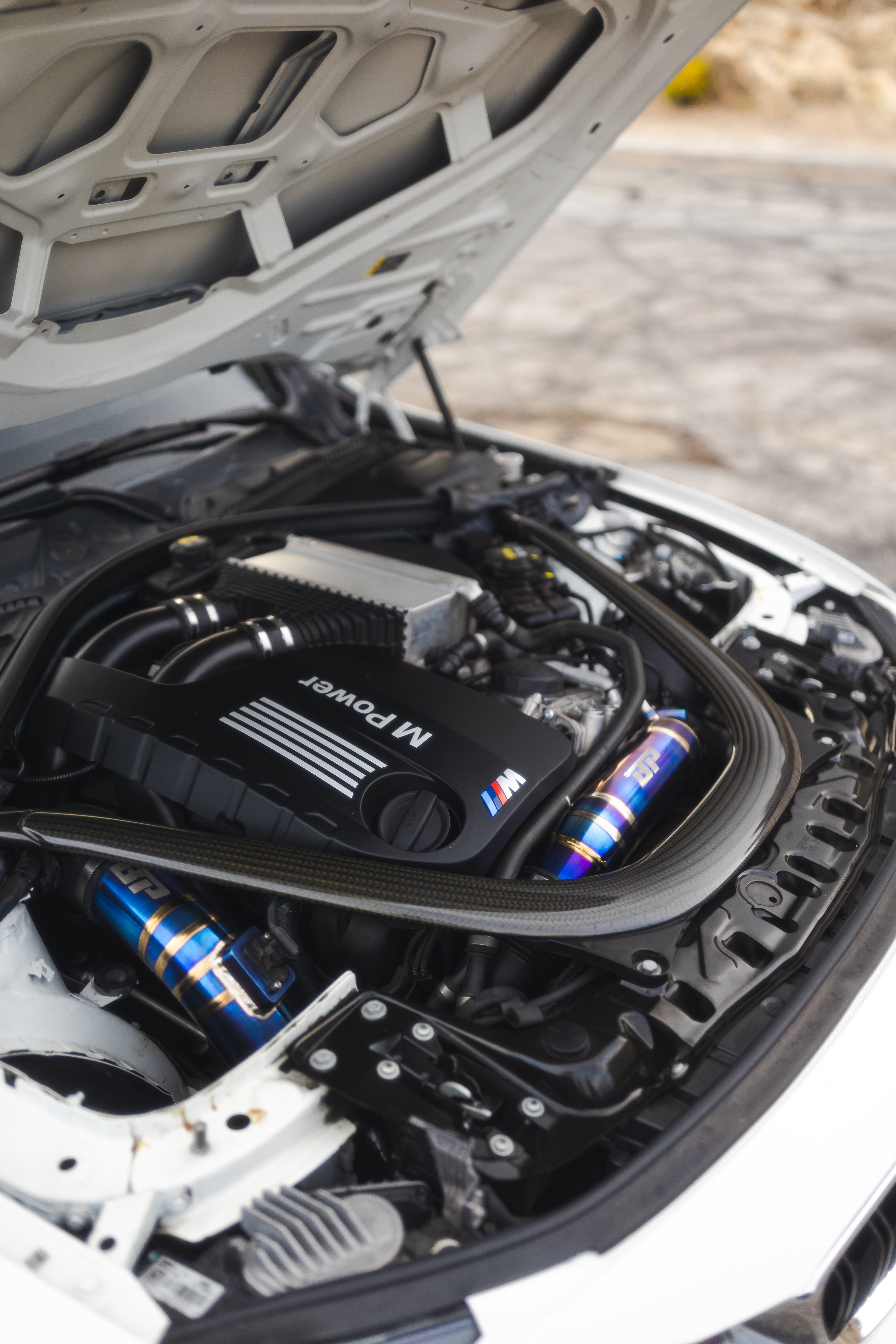 S55 Engine Front Mount Air Intake Kit - BMW F80 M3, F82/F83 M4, & F87 M2C